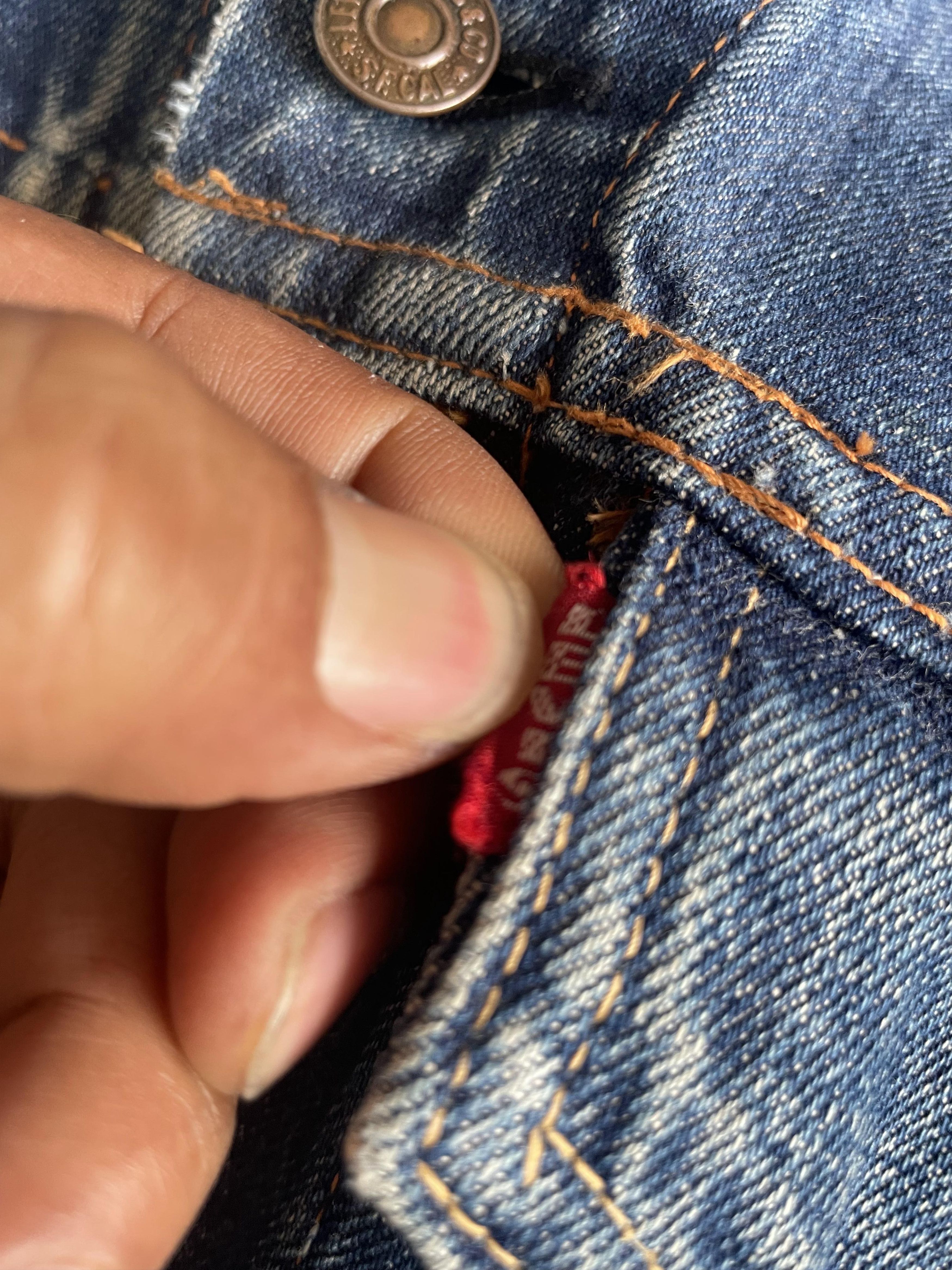 Vintage 60's Levis 70505 E Denim Jacket