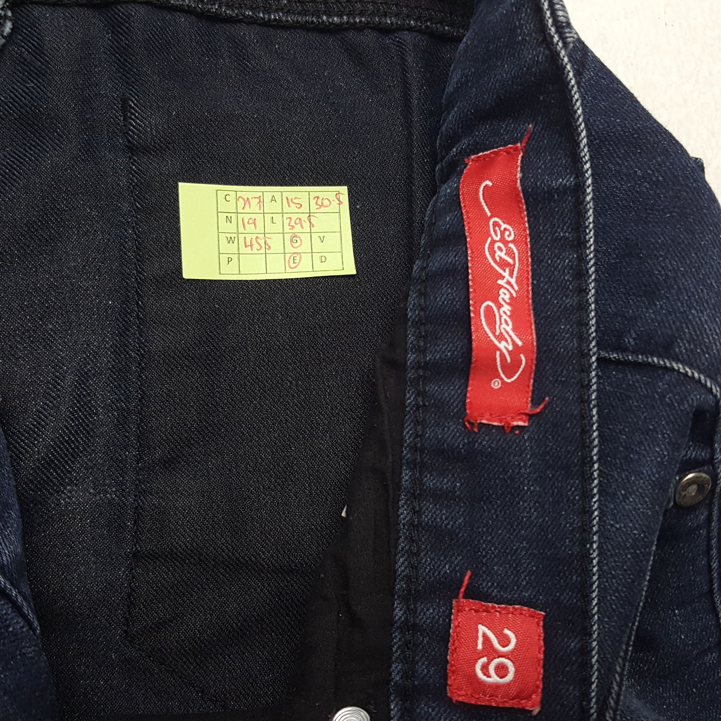 Christian Audigier × Ed Hardy × Vintage Vintage Ed Hardy by Christian Audiger Denim Jeans Size US 30 / EU 46 - 8 Thumbnail