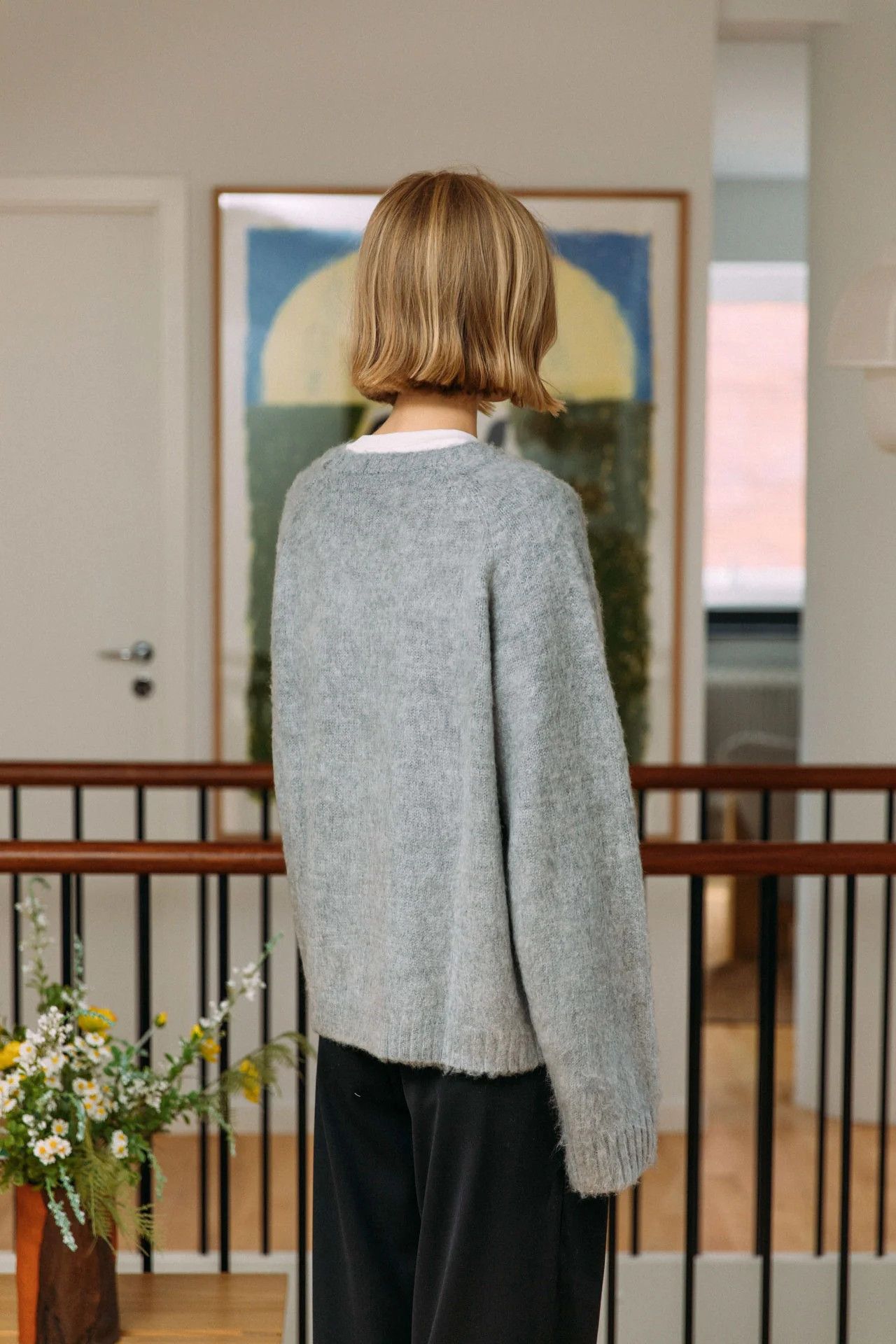 Other 33mm | Cleo Cardigan - Grey (Size Large) Size US L / EU 52-54 / 3 - 7 Thumbnail