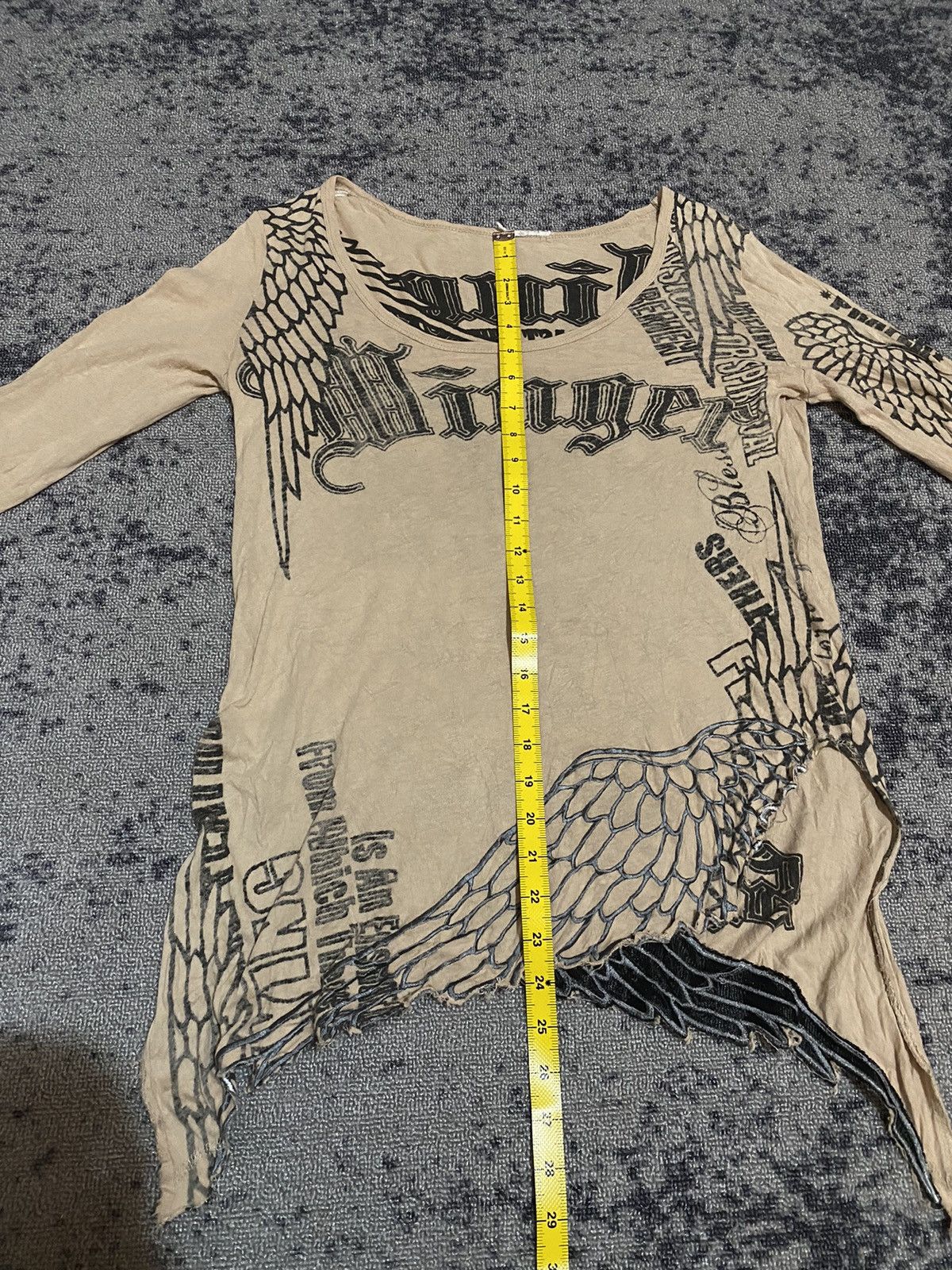 Hysteric Glamour × If Six Was Nine × Le Grande Bleu (L.G.B.) 2000s unbalance ifsixwasnine lgb style long sleeve Size US M / EU 48-50 / 2 - 10 Thumbnail