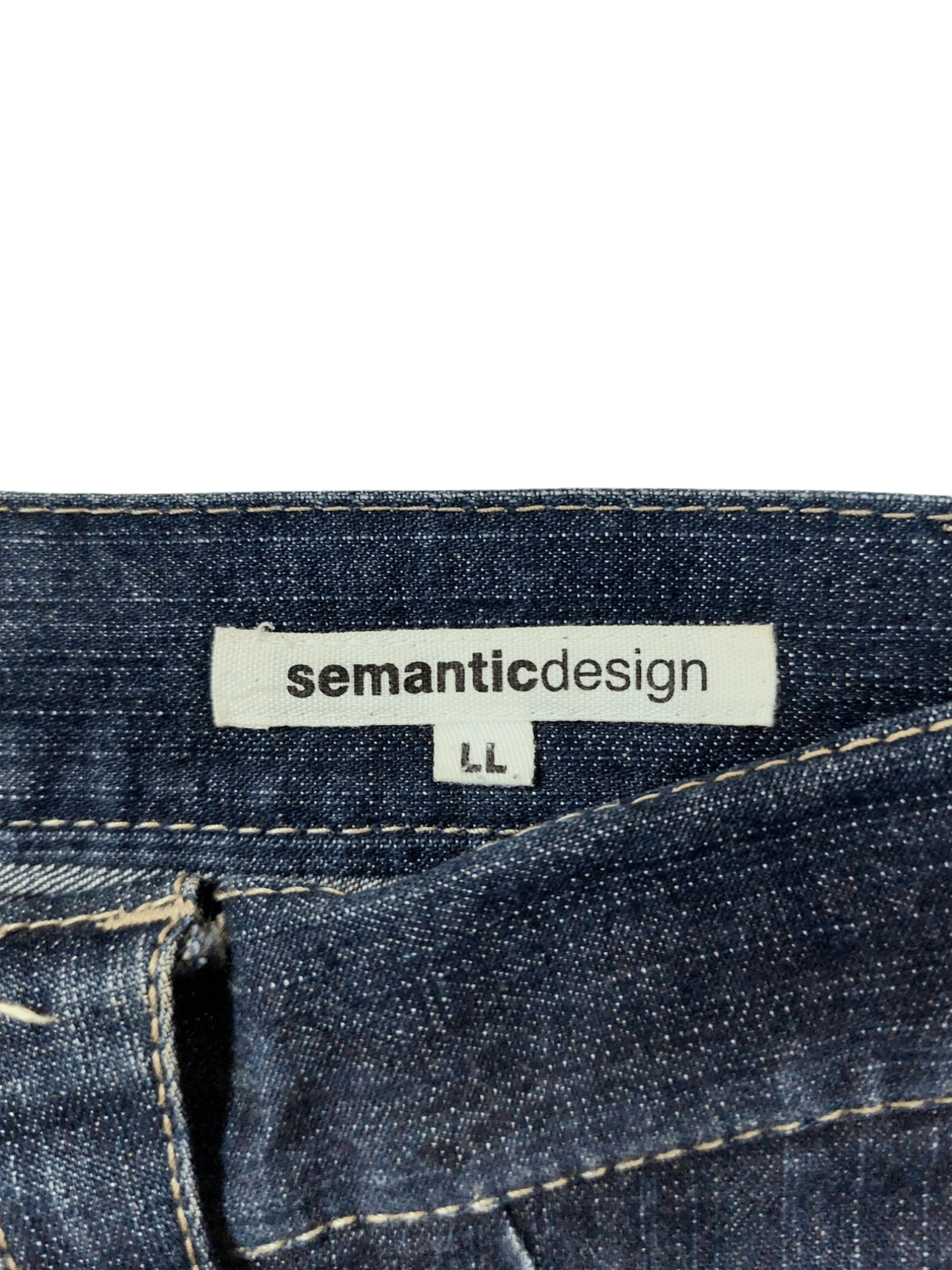 semanticdesign 💥Semantic Design Multi Zipped Punk Jeans Denim Size US 34 / EU 50 - 7 Thumbnail