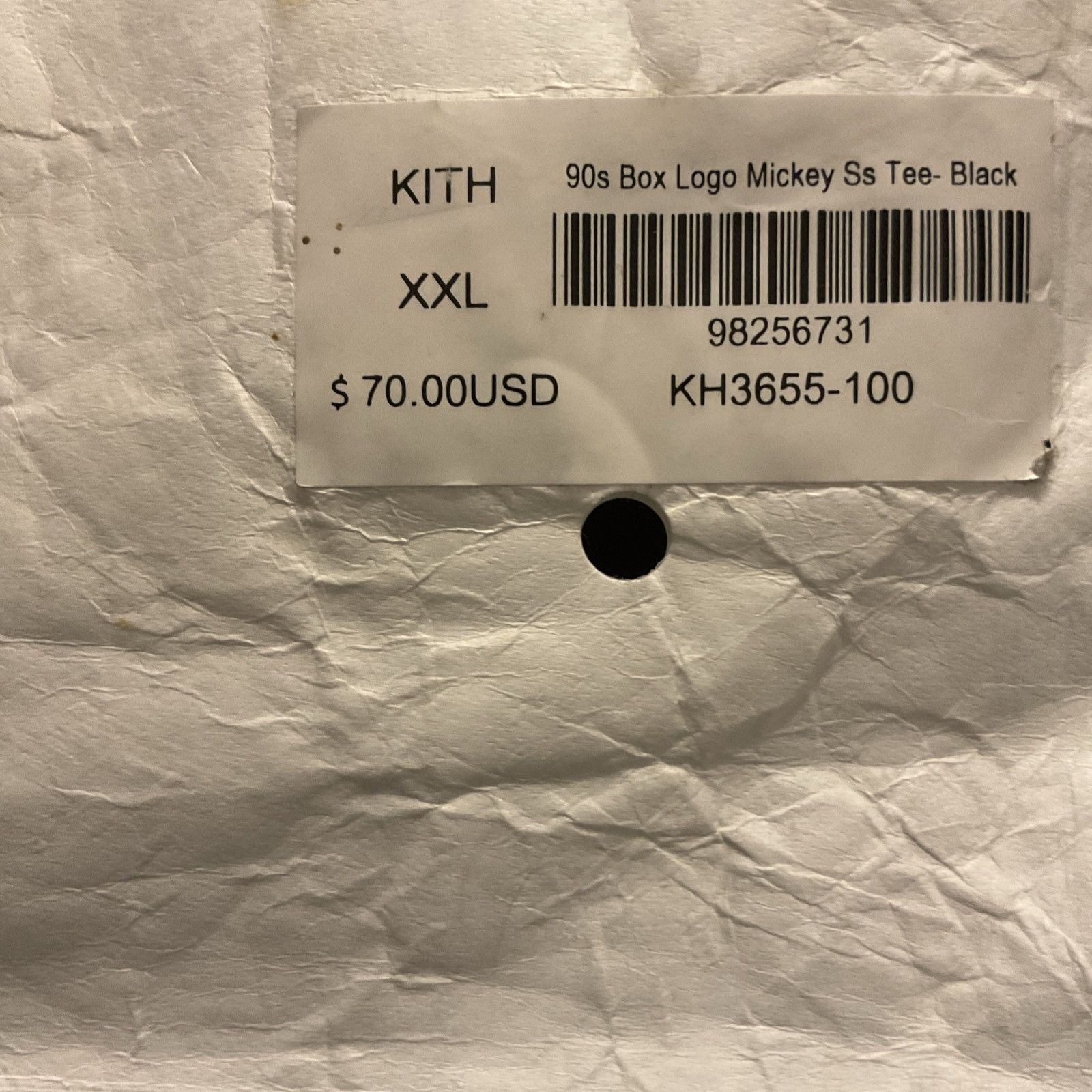 Disney × Kith Kith 90s Classic Logo Mickey Ss Tee Black Size US XXL / EU 58 / 5 - 8 Thumbnail