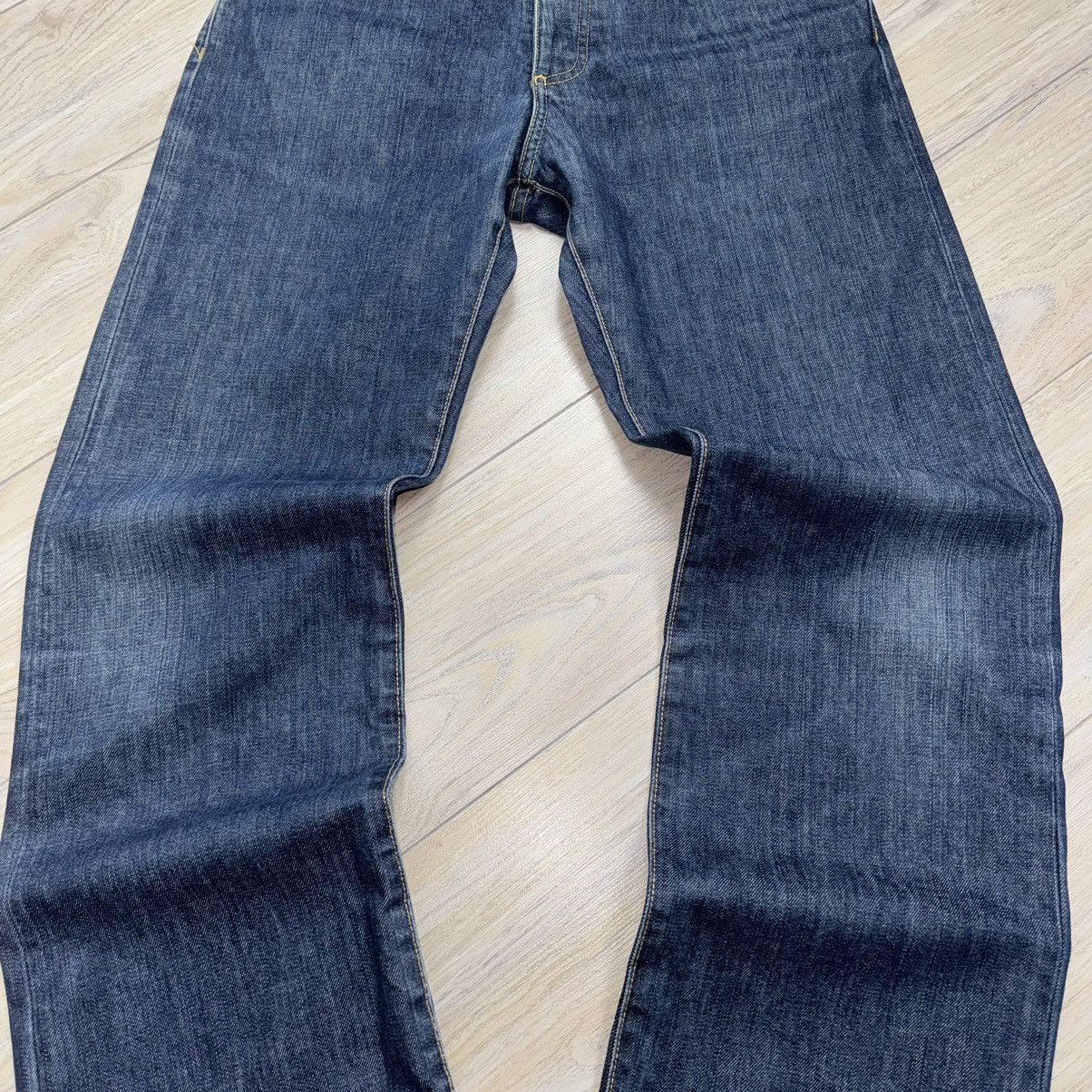 Vintage Rare Vintage Woolrich Outdoor Essential Blue Denim Jeans Size US 31 - 6 Thumbnail