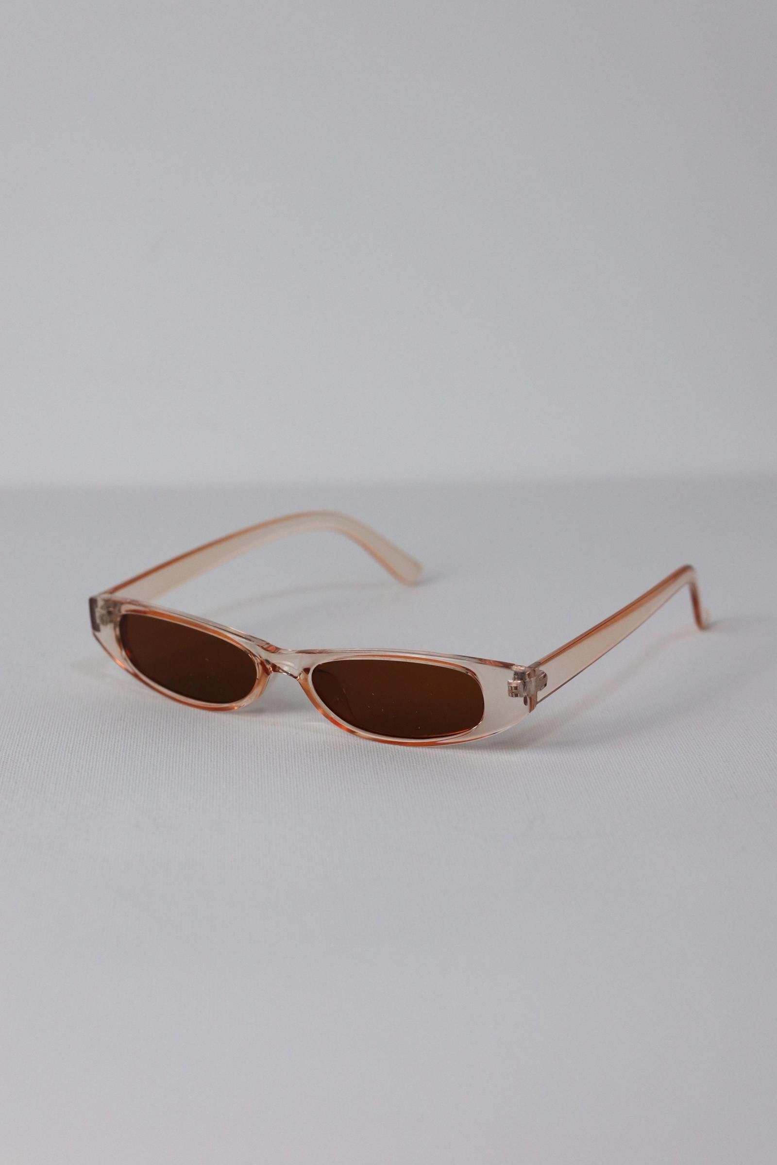 Other Y2k Avant Garde Futuristic Rectangle Champagne Sunglasses OS Size ONE SIZE - 5 Thumbnail