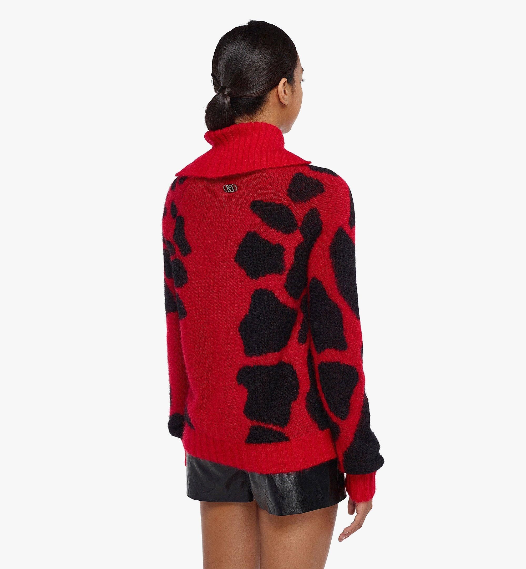 MCM o1mt1gz0625 Sweater in Red/Brown Size XL / US 12-14 / IT 48-50 - 4 Thumbnail