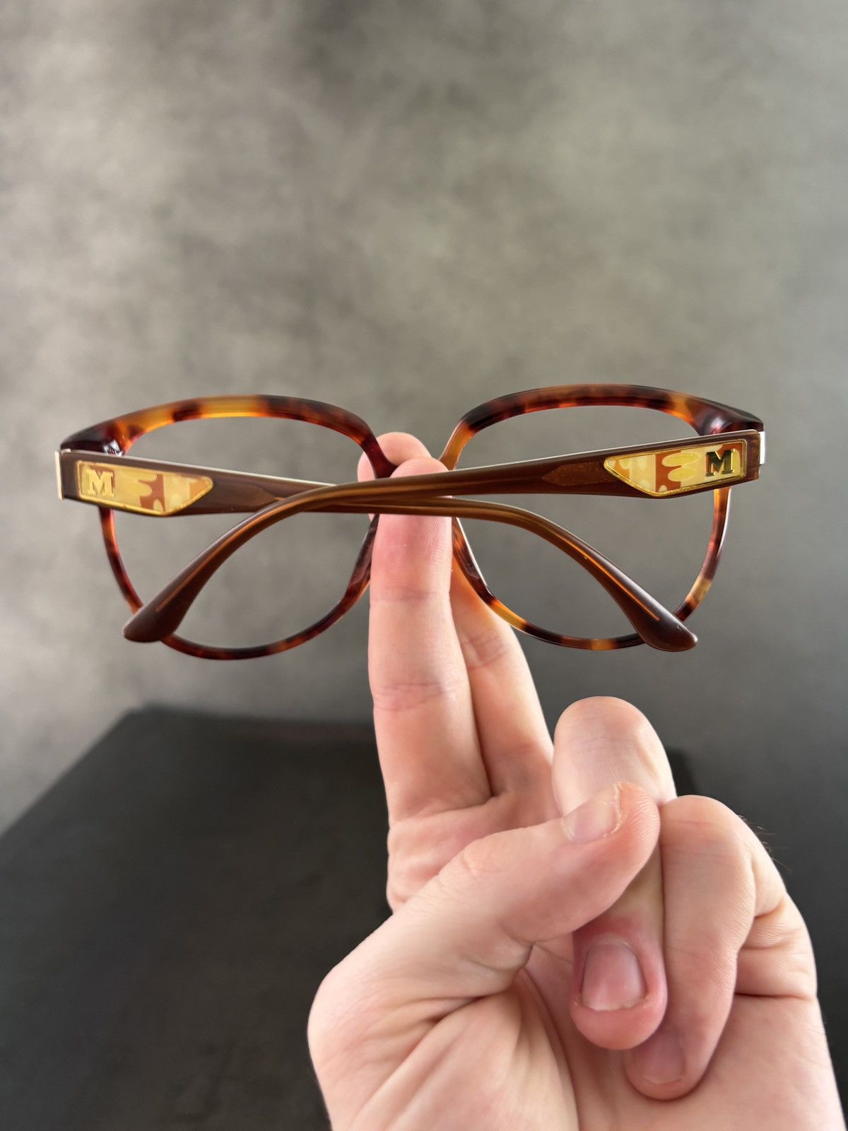 Missoni Vintage Missoni Frames Oversized Eyeglasses Tortoise Granny Size ONE SIZE - 5 Thumbnail