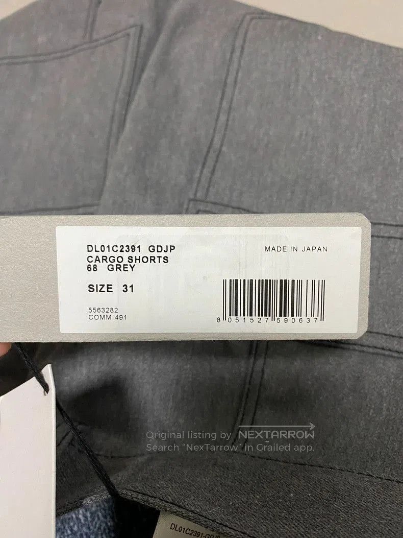 Rick Owens Grey Cargo Shorts by Rick Owens. Size US 31 - 3 Thumbnail