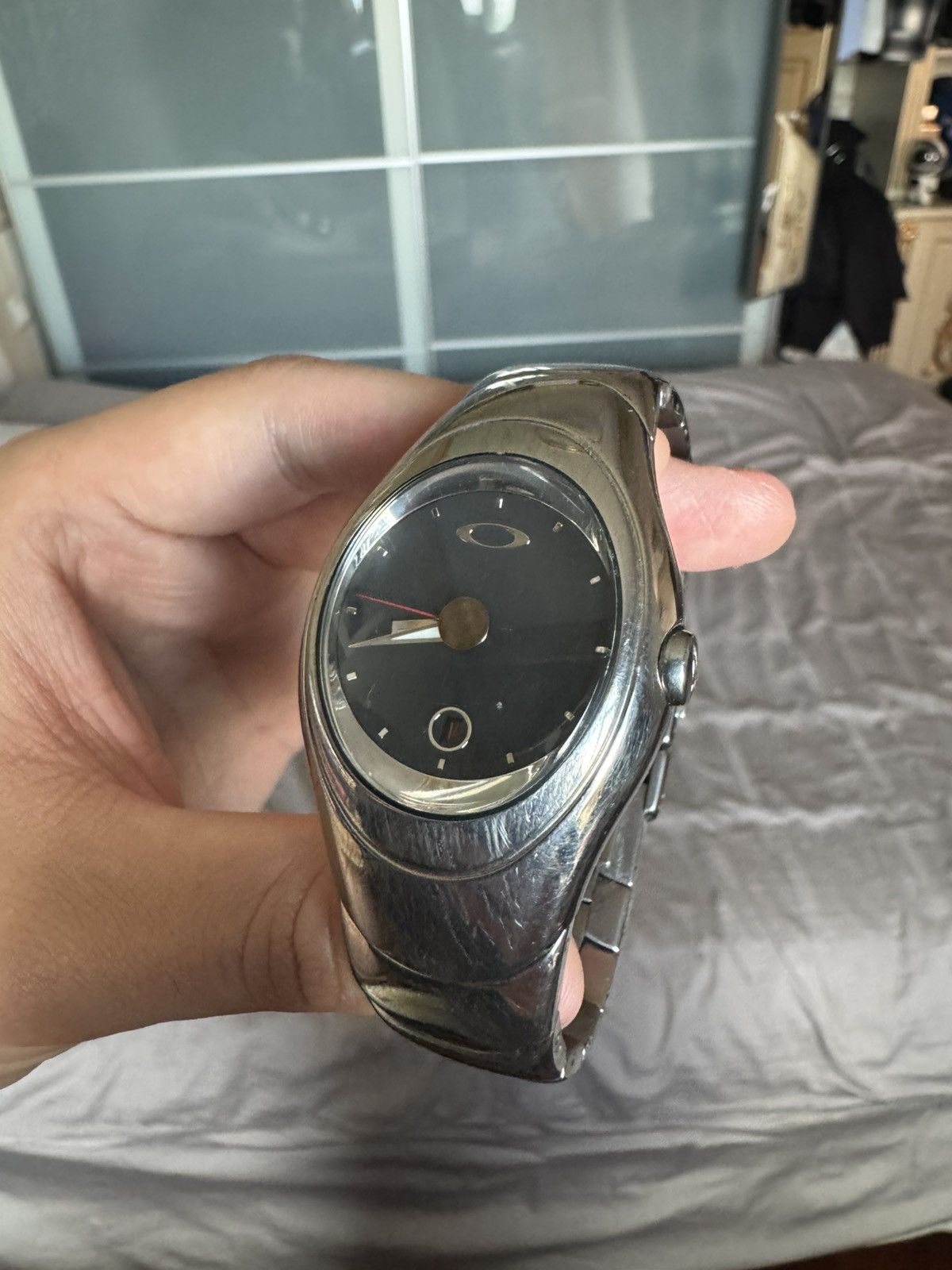 Oakley RARE Titanium Timebomb Icon Size ONE SIZE - 2 Thumbnail