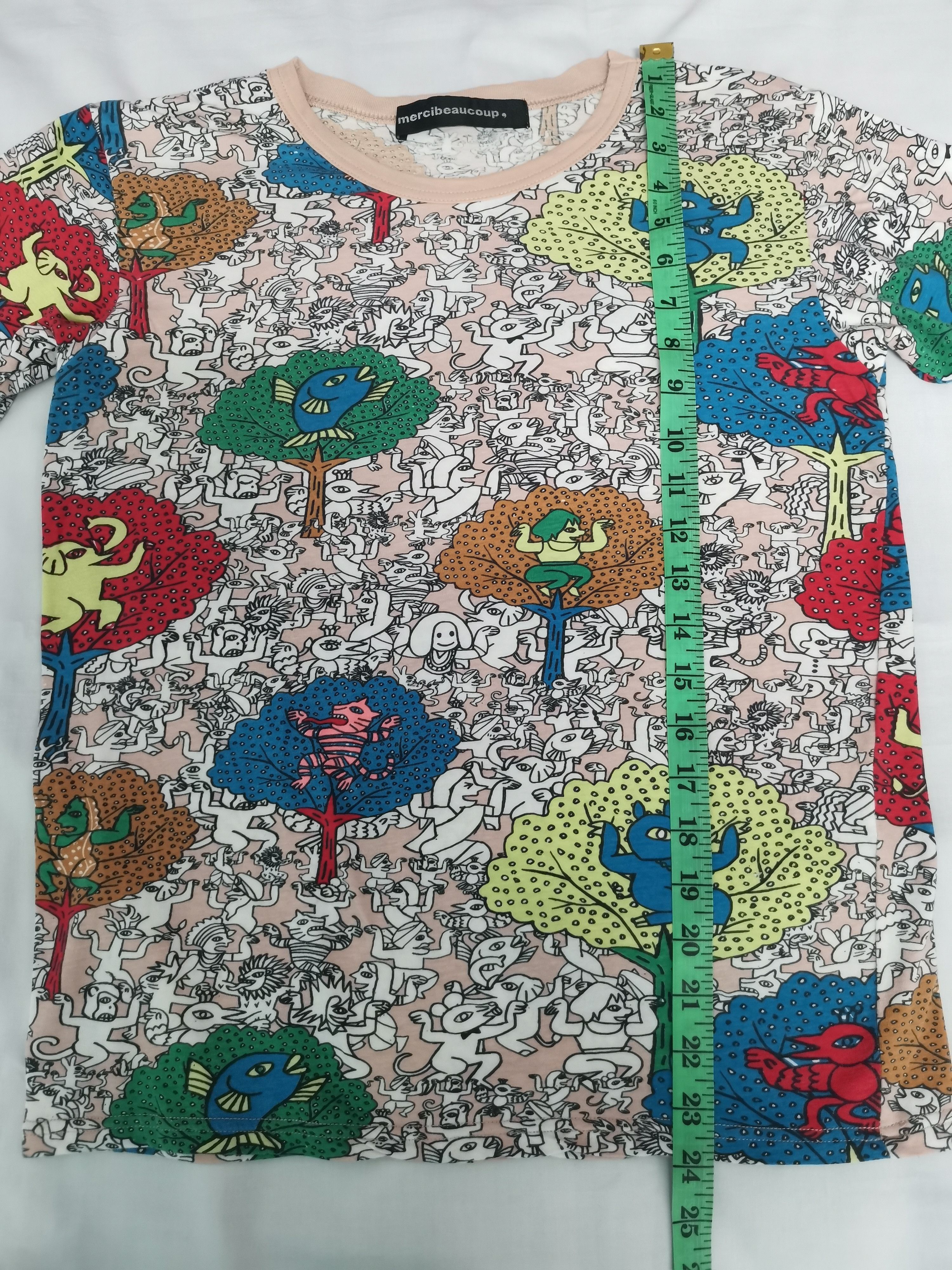 Issey Miyake Mercibeaucoup Issey Miyake Japan Designer Tee All Over Print Size US S / EU 44-46 / 1 - 5 Thumbnail