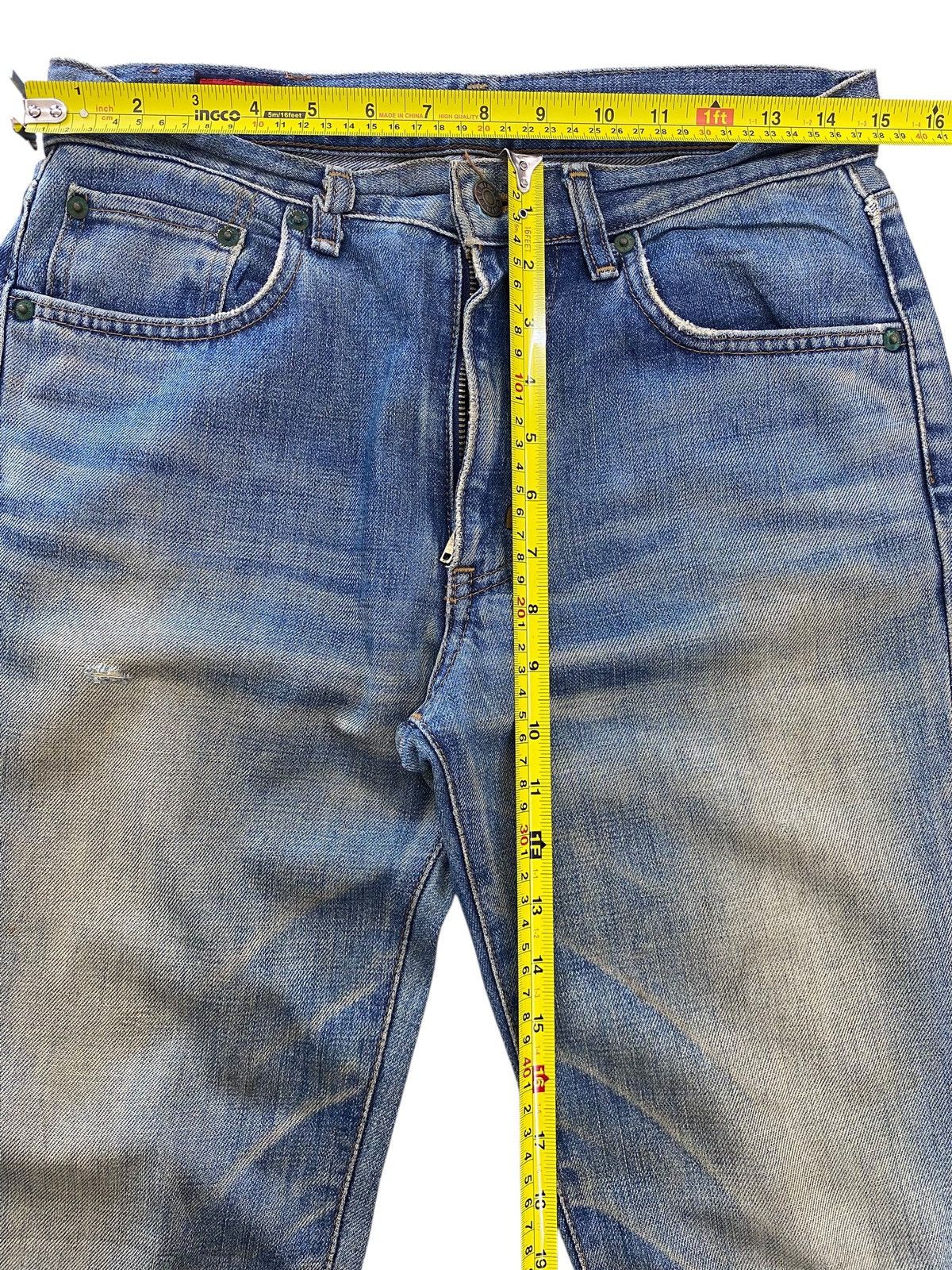 Edwin Edwin 503 Mud Wash Whiskered Style Boot Cut Jeans Size US 30 / EU 46 - 6 Thumbnail