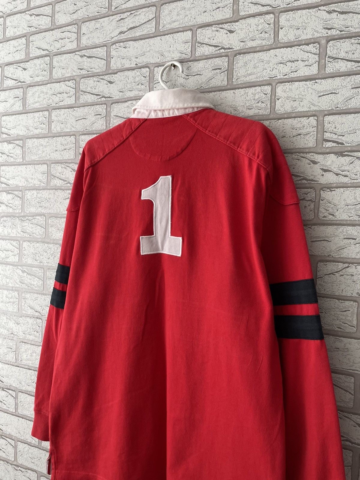 Cotton Traders Wales Rugby Shirt Jersey Cotton Trades Number #1 Size US L / EU 52-54 / 3 - 9 Thumbnail