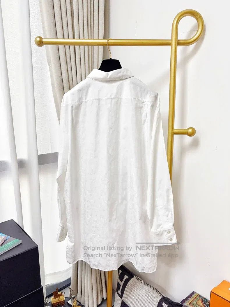 Chanel Chanel 24C vacation series white star dark pattern long-sl Size L / US 10 / IT 46 - 3 Thumbnail