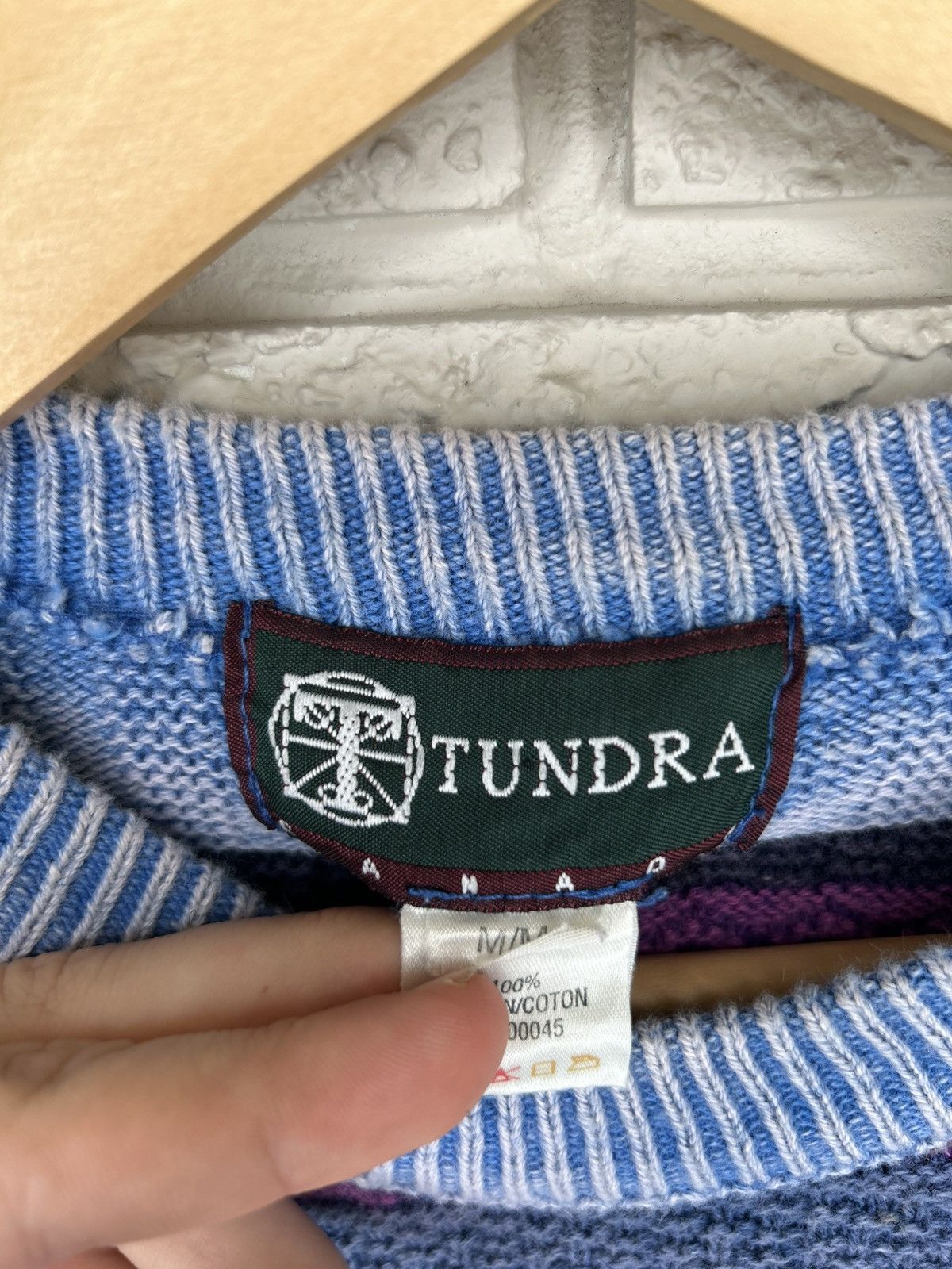 Tundra Vintage Tundra 3D Coogi Style Knit Sweater Size US M / EU 48-50 / 2 - 7 Thumbnail