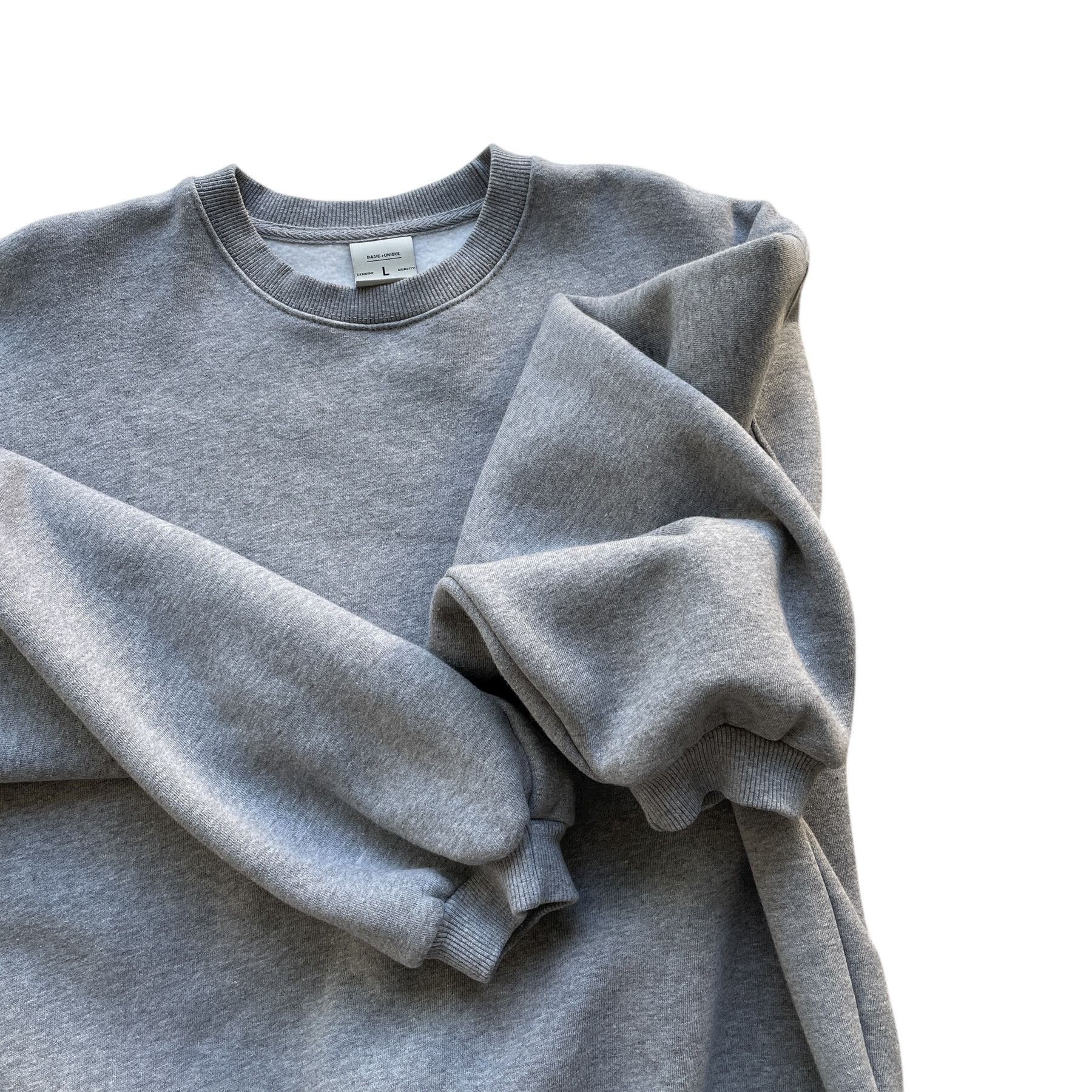 Japanese Brand Oversized premium blank boxy skater hiphop sweatshirt Size US L / EU 52-54 / 3 - 4 Thumbnail