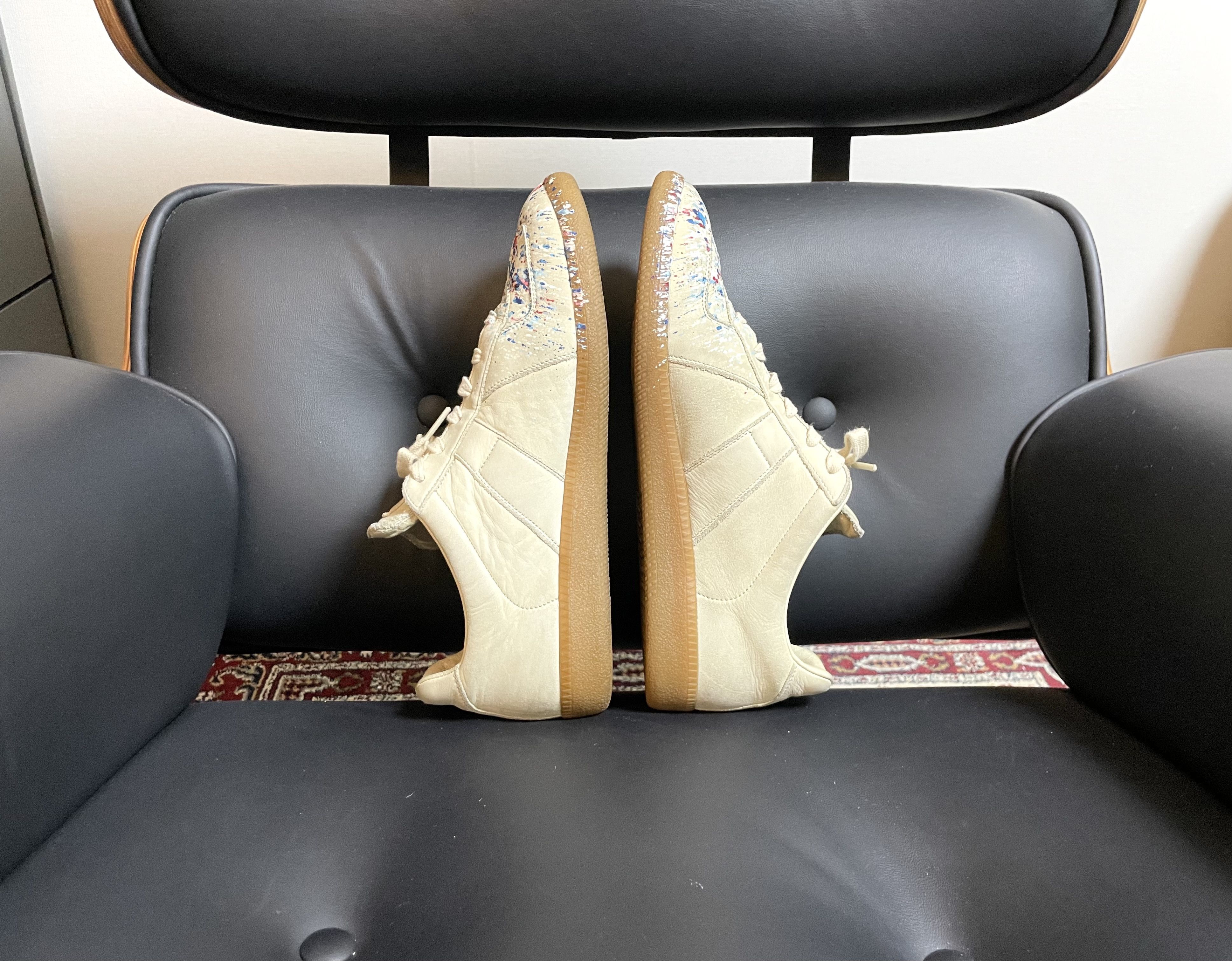 Maison Margiela Maison Margiela GAT (Paint Splatter 2015 Archive) Size US 8.5 / EU 41-42 - 20 Thumbnail