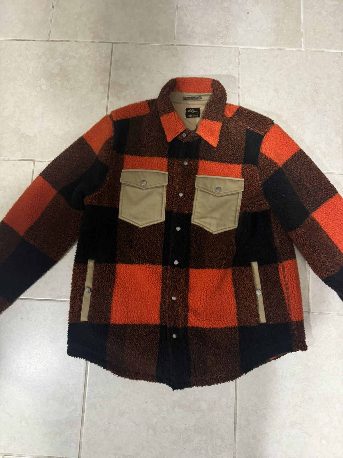 L.L. Bean × Todd Snyder Men’s fleece short jacket Size US XL / EU 56 / 4 - 1 Thumbnail