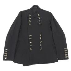 Yohji Yamamoto Yohji Yamamoto Pour Homme Design Wool Gabber Jacket Size US S / EU 44-46 / 1 - 1 Thumbnail