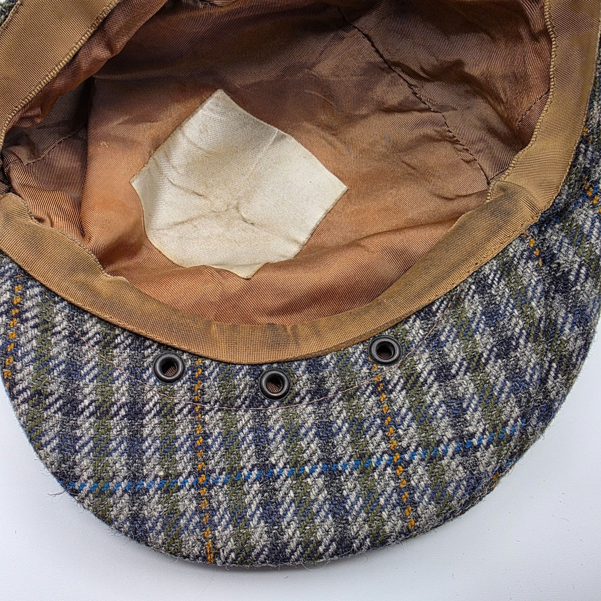 Other Scottish Cheviot Cloth Wool Newsboy Cap By Teviotex Hawick A Size ONE SIZE - 8 Thumbnail
