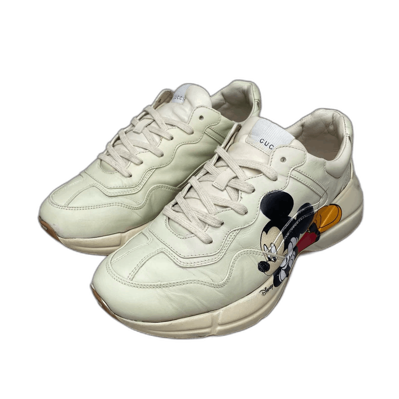Gucci Gucci Mickey Mouse Dad Sneakers Size 41.5-yf Size US 8.5 / EU 41-42 - 1 Thumbnail
