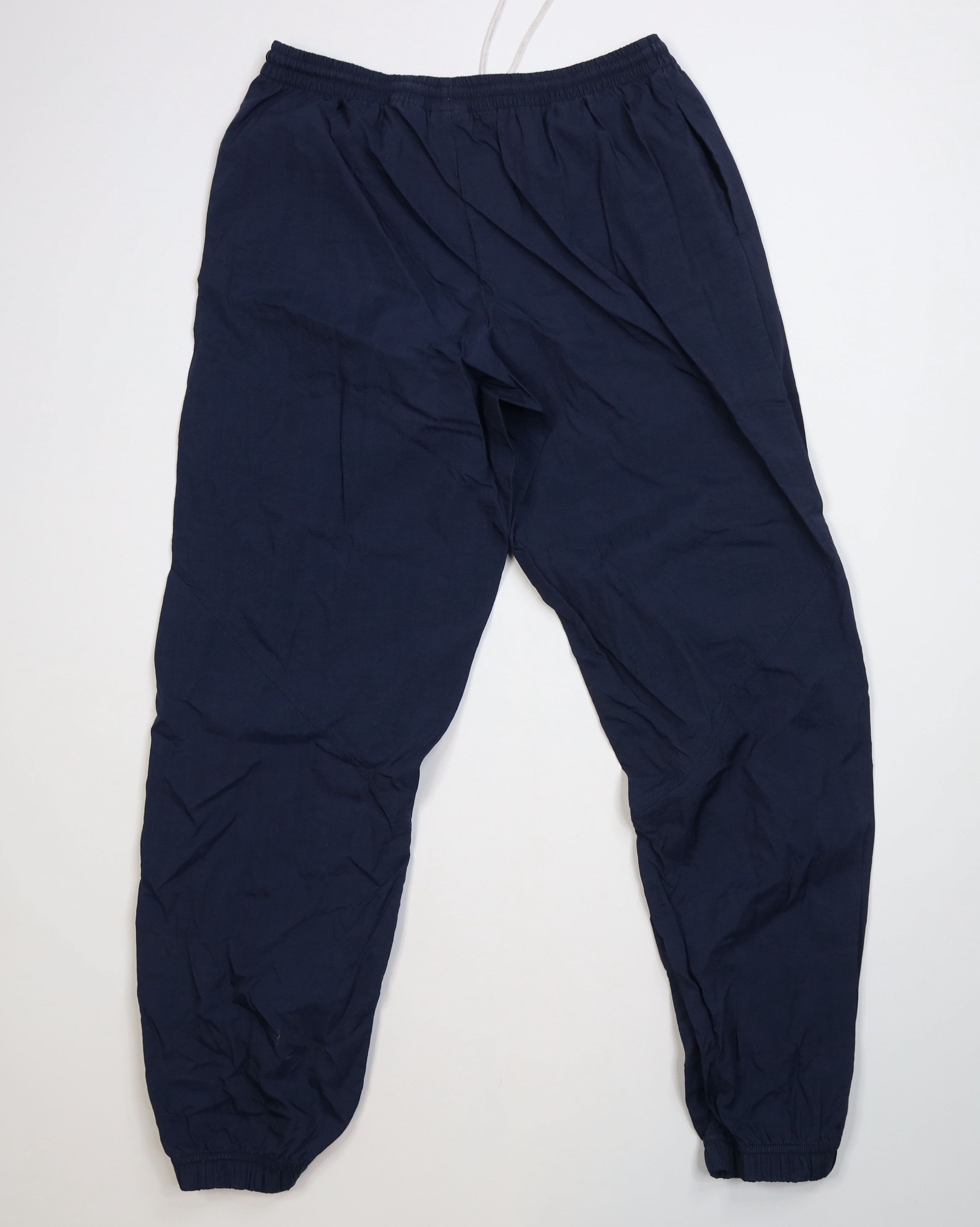 Nike Vintage 90s Nike Mini Swoosh Windbreaker Joggers Pants Blue Size 36" / US 14 / IT 50 - 10 Thumbnail