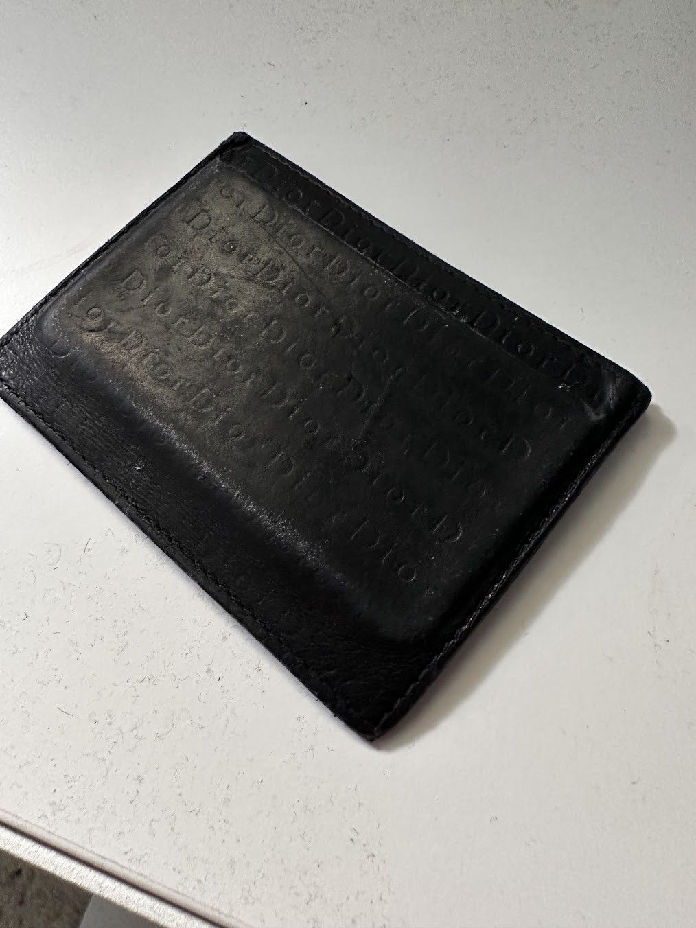 Dior 1999. Dior. All-over debossed cardholder. Size ONE SIZE - 3 Thumbnail