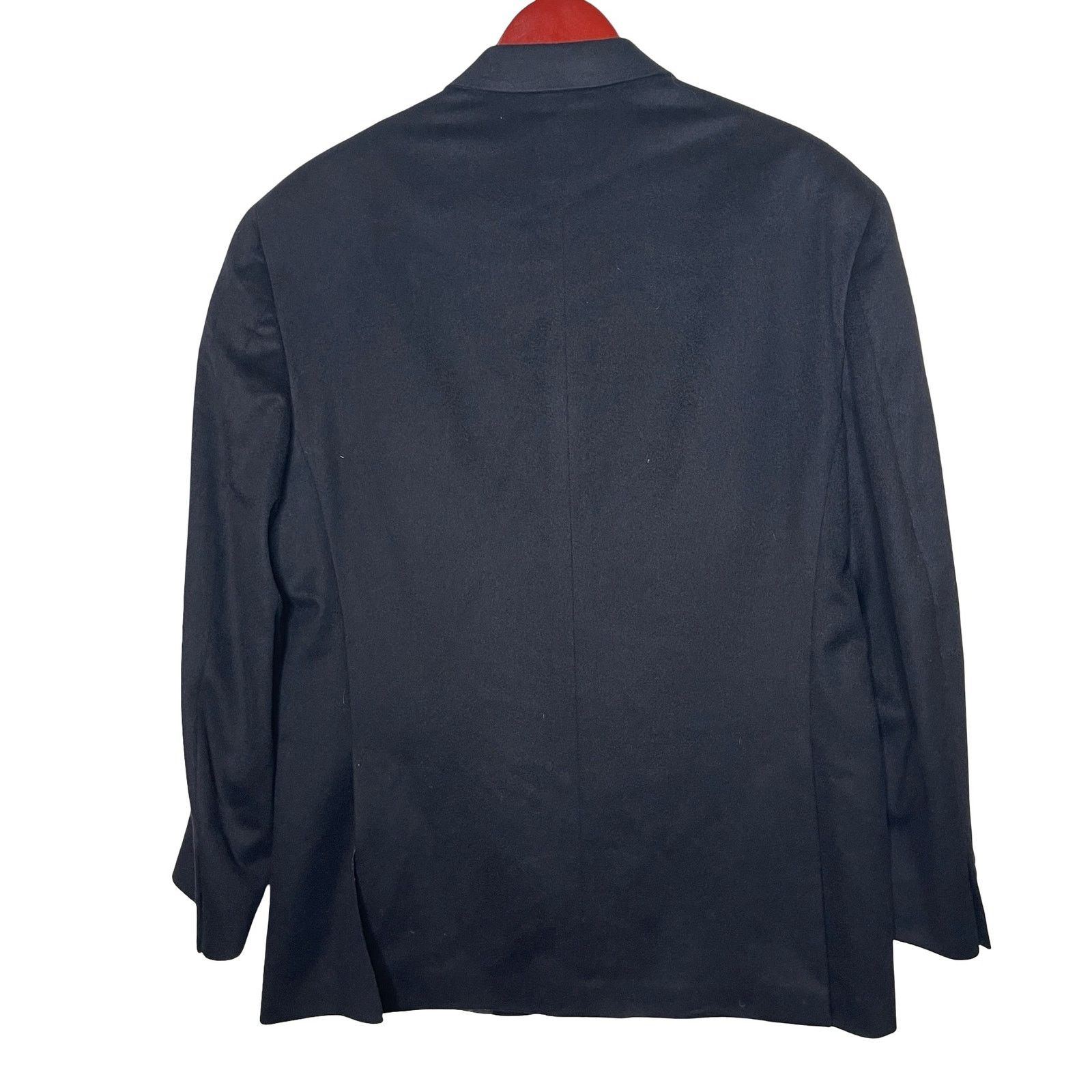 Brooks Brothers Brooks Brother Black 100% Tollegno 1900 Cashmere Blazer 44R Size 44R - 3 Thumbnail