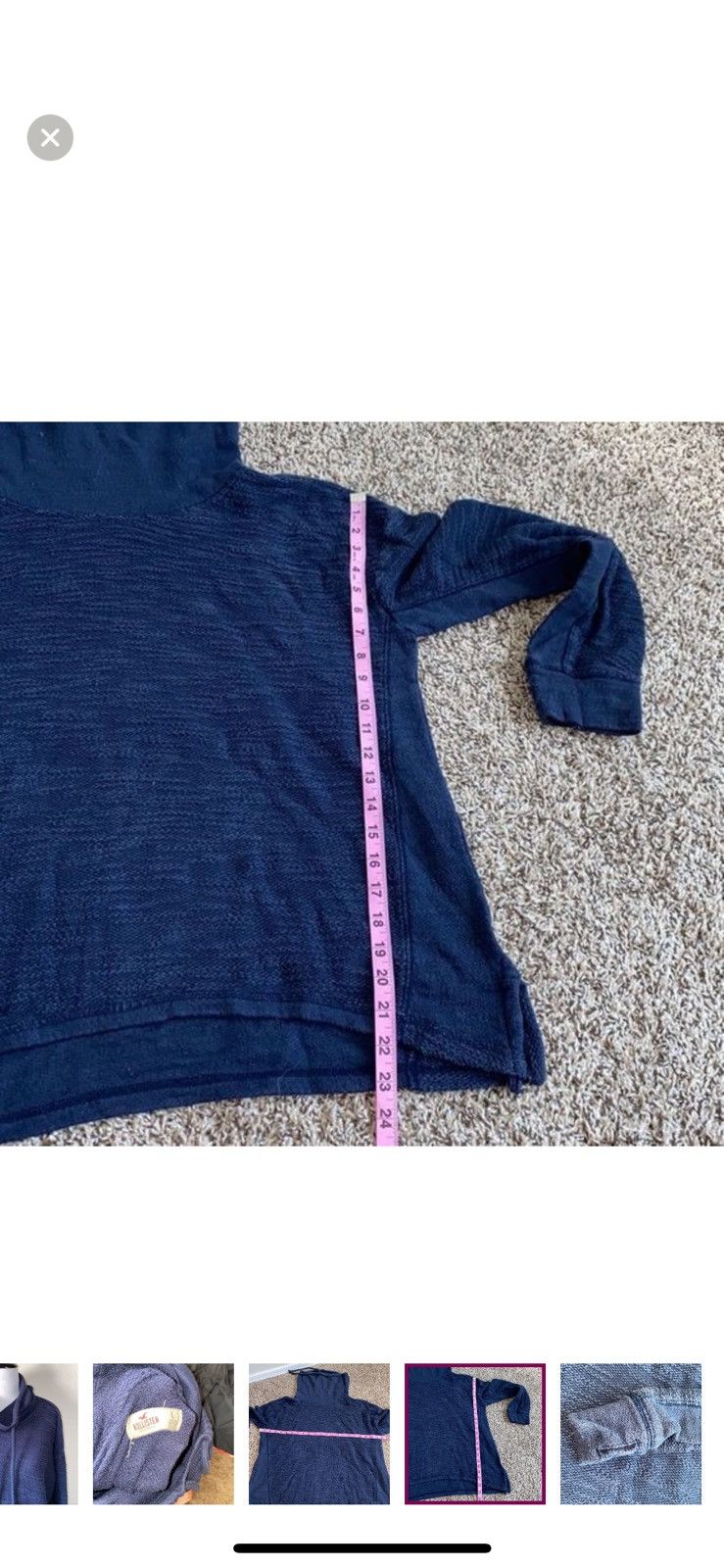Hollister Hollister large cowlneck pullover sweatshirt Size L / US 10 / IT 46 - 3 Thumbnail