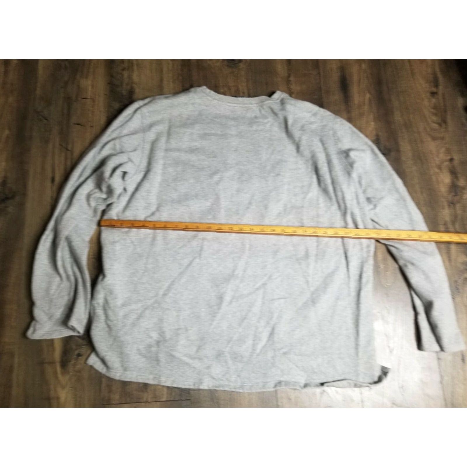 DKNY VINTAGE DKNY Pullover Sweatshirt Mens XXL Heavyweight Gray Spellout 90s Size US XXL / EU 58 / 5 - 2 Thumbnail