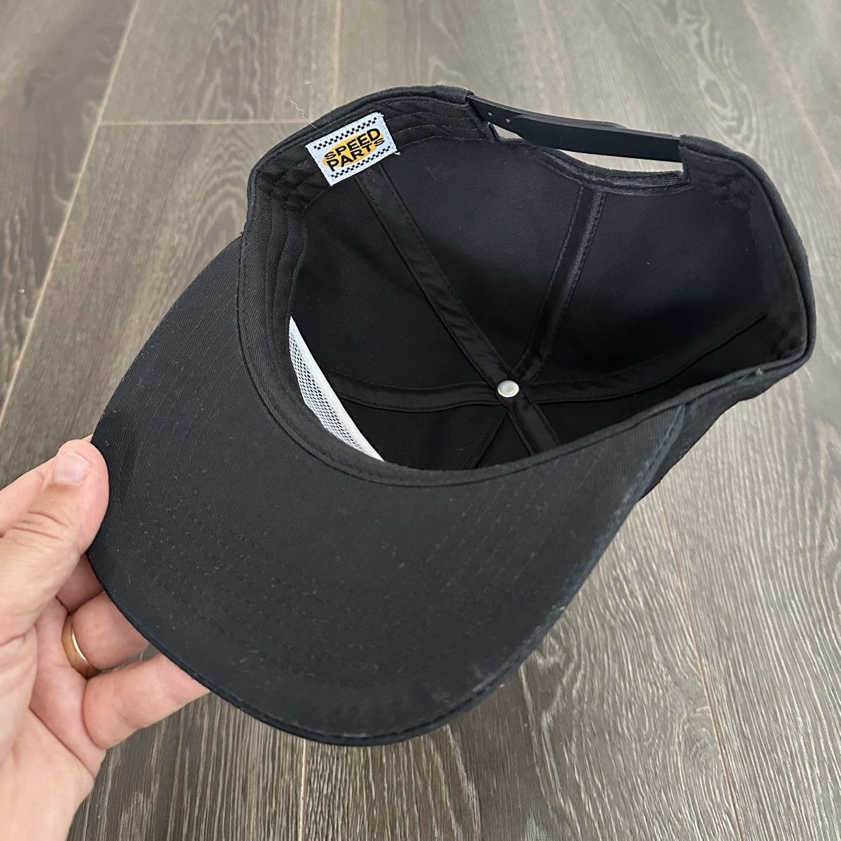 Vintage Speed Parts Racing Black SnapBack Hat Size ONE SIZE - 6 Thumbnail