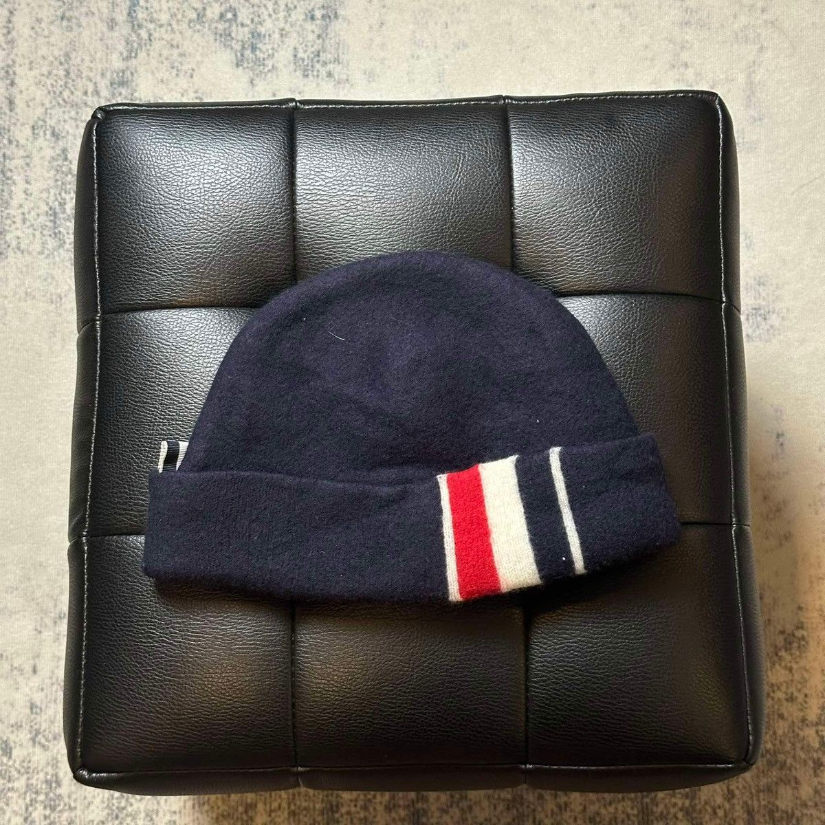 Thom Browne THOM BROWNE STRIPED WOOL HATS Size ONE SIZE - 1 Thumbnail