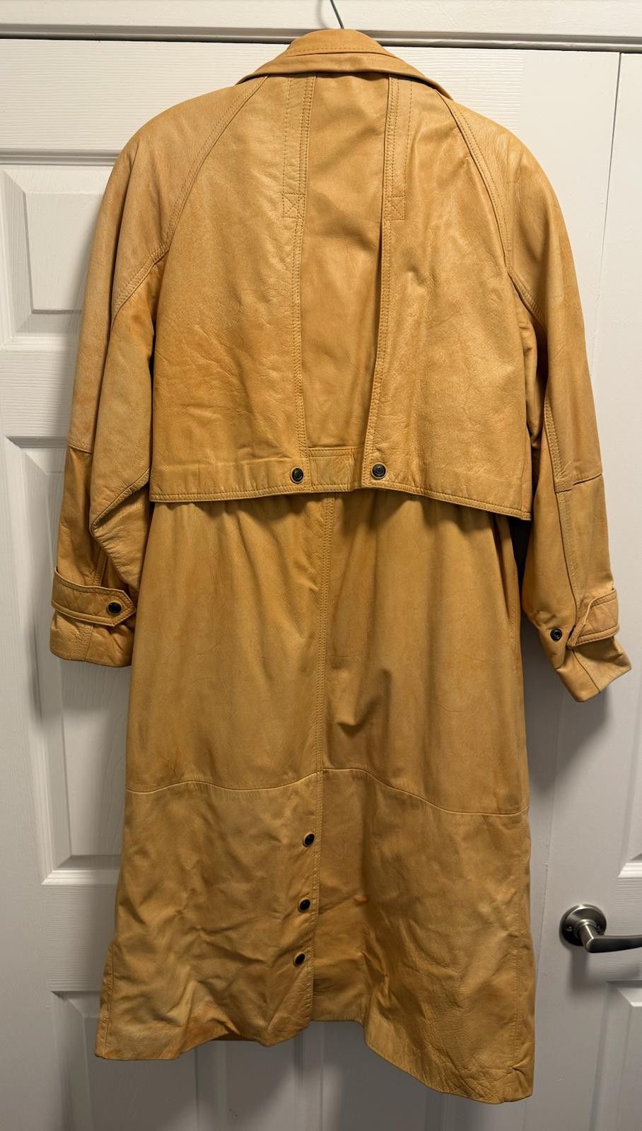 Designer Vintage Wilsons Adventure Bound Leather Trench Coat S Size US S / EU 44-46 / 1 - 9 Thumbnail