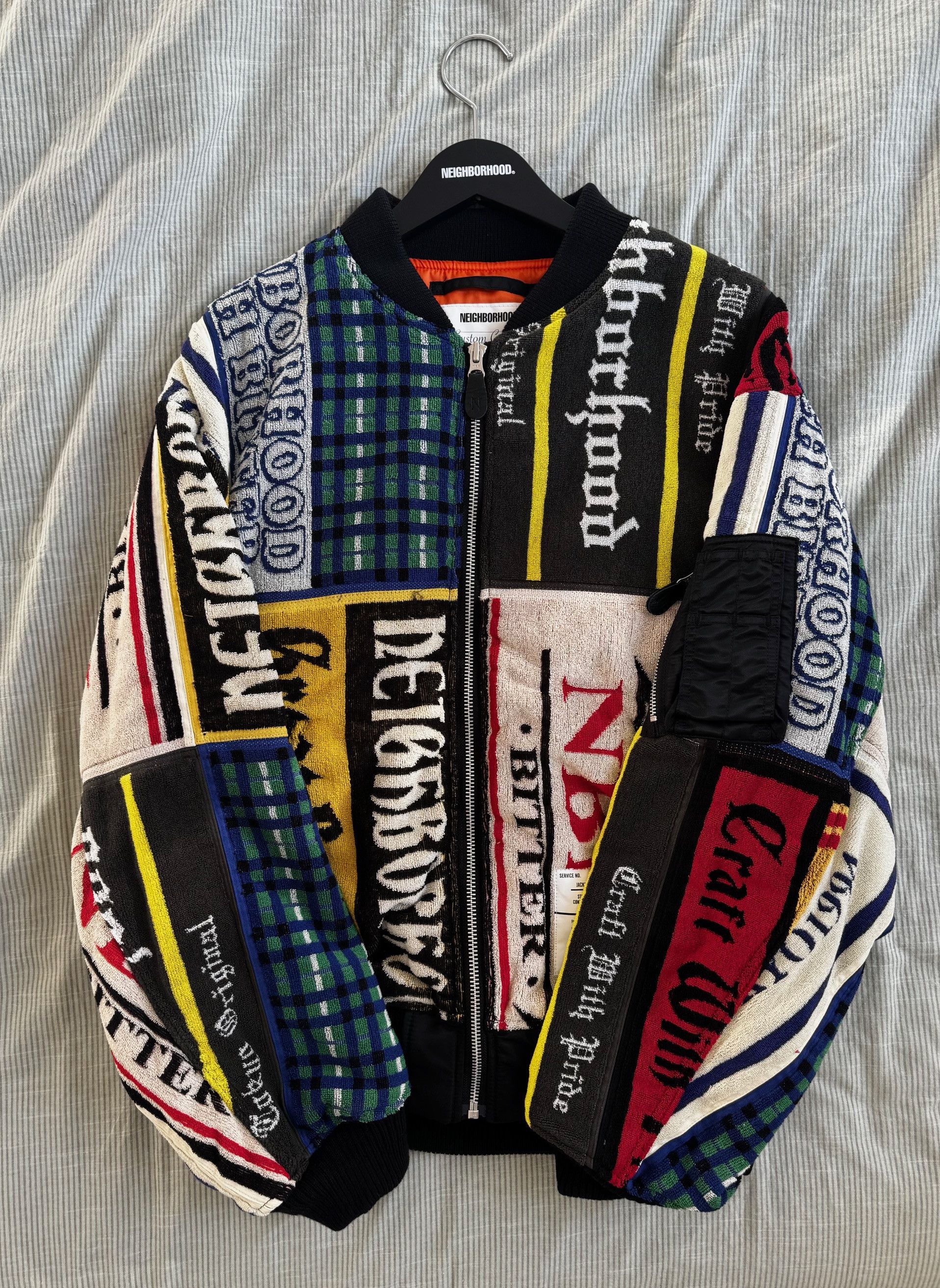 ジャケット・アウター Neighborhood x alpha ma-1 Neighborhood Neighborhood X Alpha Industries Reversible MA-1