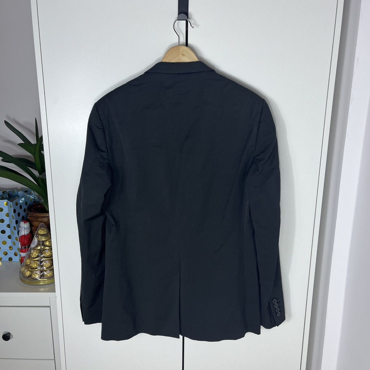 Cos COS Black Blazer Jacket Classic Formal Luxury Designer Size 52R - 7 Thumbnail