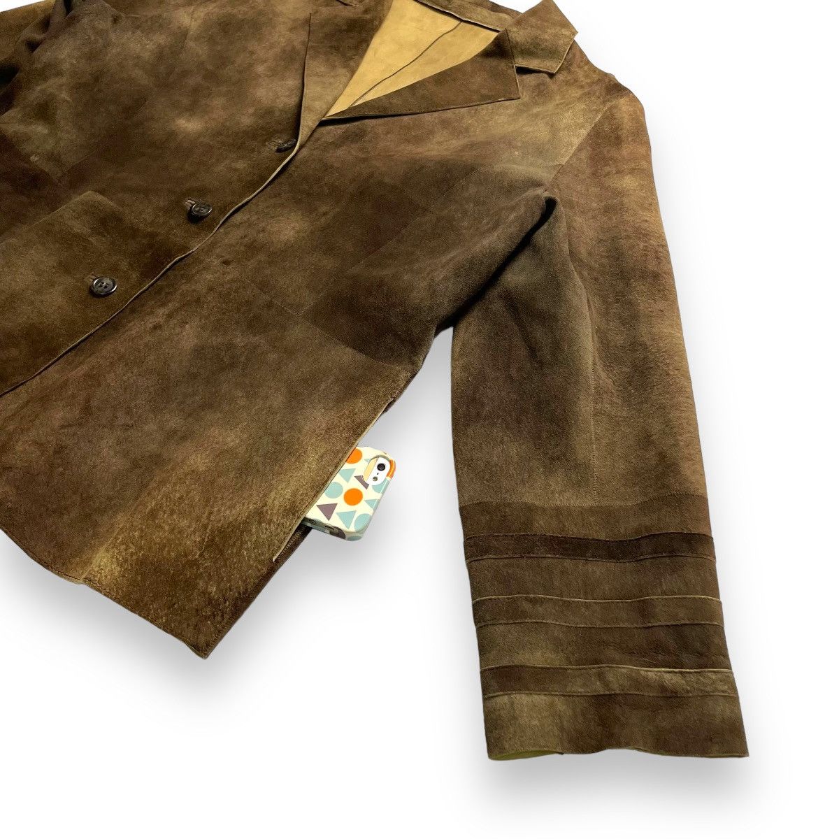 Le Grande Bleu (L.G.B.) 🇯🇵 VINTAGE BRECKENRIDGE GENUINE LEATHER BLAZER COAT JACKET Size US M / EU 48-50 / 2 - 5 Thumbnail