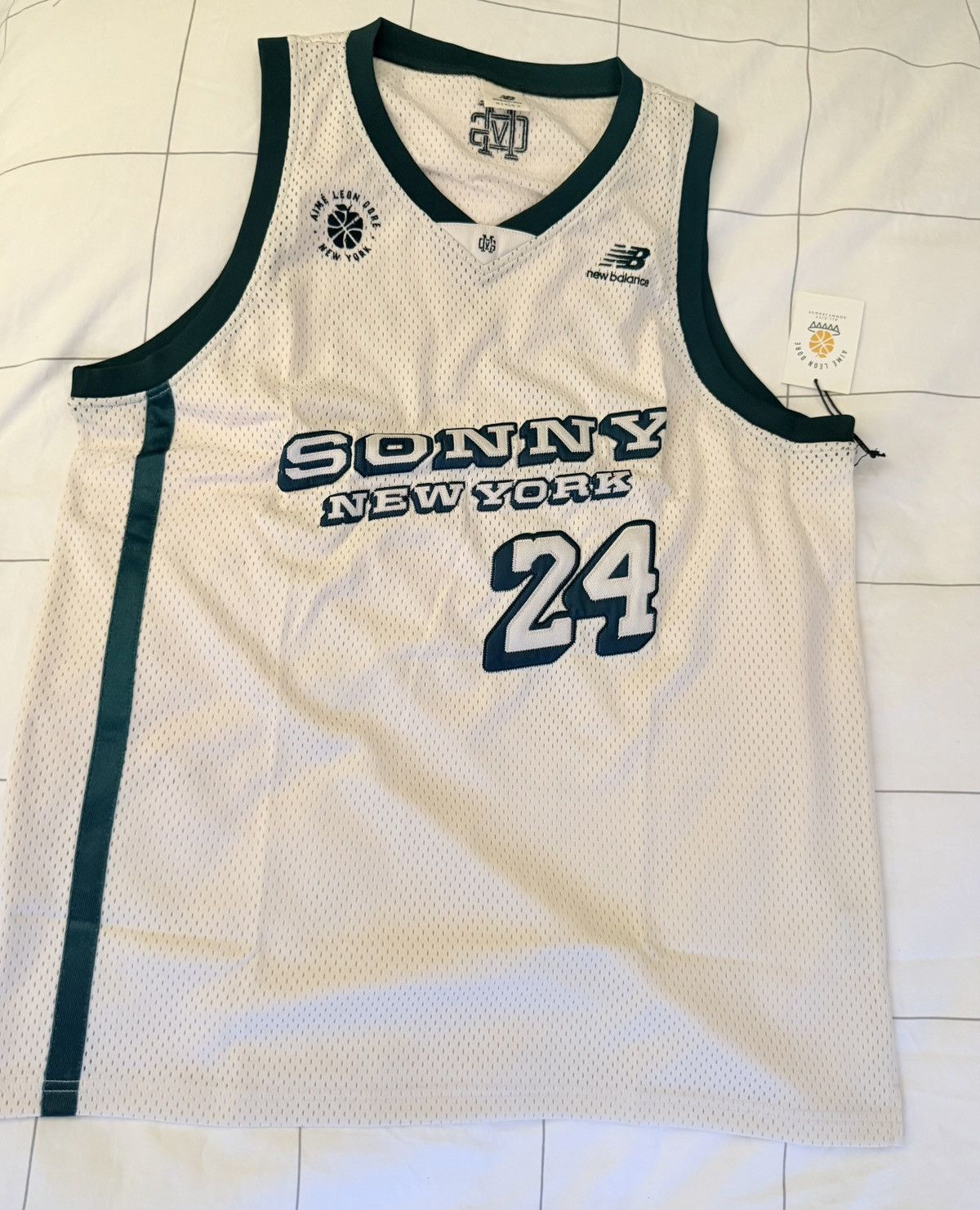 Aime Leon Dore × New Balance Aime Leon Dore ALD New Balance SONNY NY IFTB Jersey Sz Large Size US L / EU 52-54 / 3 - 1 Thumbnail