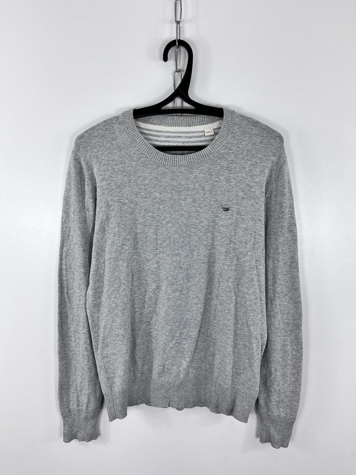 Diesel Diesel Sweater Knitwear Sweatshirt Crew Neck Small Logo Sz L Size US L / EU 52-54 / 3 - 1 Thumbnail