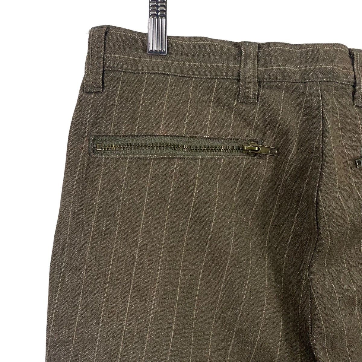 Japanese Brand CLONEDEVGRU Japanesebrand stripe design cargo pants Size US 32 / EU 48 - 18 Thumbnail