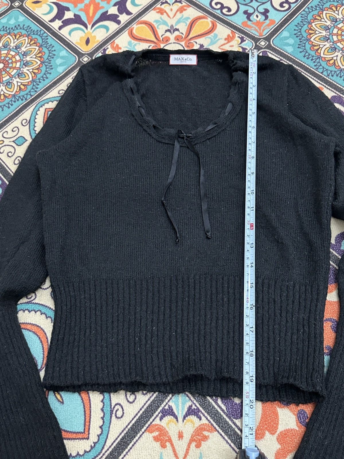 MAX&Co. Max&Co Active Mohair Laces Knitwear Made in Italy Size M / US 6-8 / IT 42-44 - 3 Thumbnail