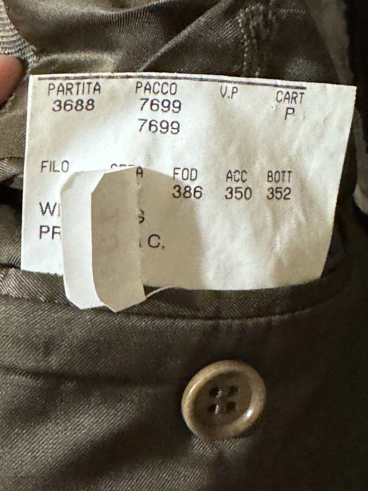 Canali Canali Gray Check 3 Button Sport Coat Jacket Sz 50 R NEW Size 38R - 7 Thumbnail