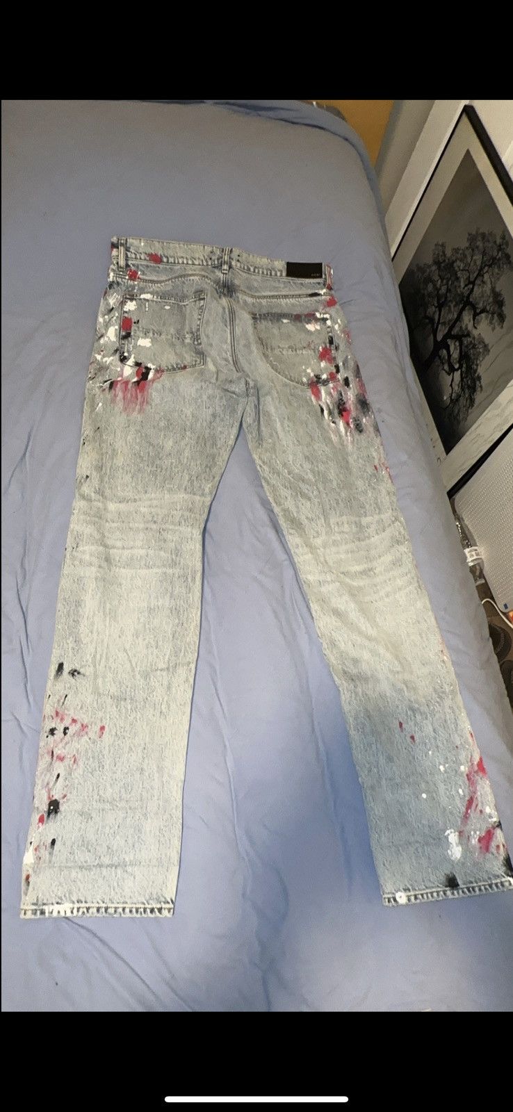 Amiri Amiri Painted Jeans Size US 34 / EU 50 - 8 Thumbnail