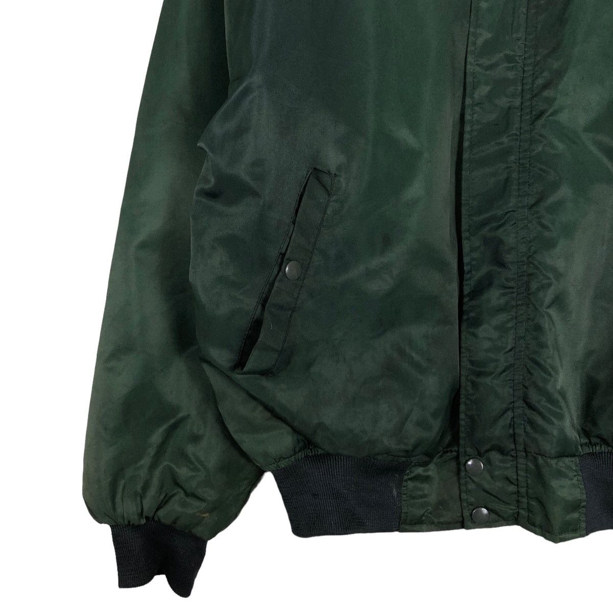 NFL 🔥Vintage Bomber Jacket NFL Authentic Pro Line Shearling Size US XL / EU 56 / 4 - 4 Thumbnail