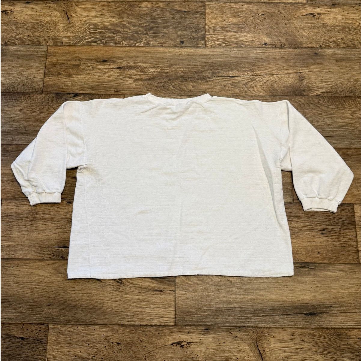 Vintage Vintage 90s Georgia Tech Yellow Jackets Cropped Crewneck Size S / US 4 / IT 40 - 2 Thumbnail