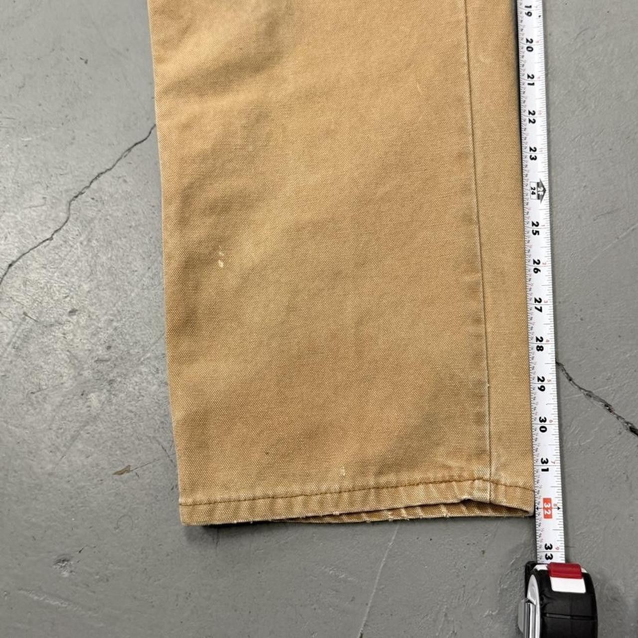 Dickies Vintage Dickies Red Patch Tan Carpenter Pants 34 x 32 Size US 34 / EU 50 - 5 Thumbnail