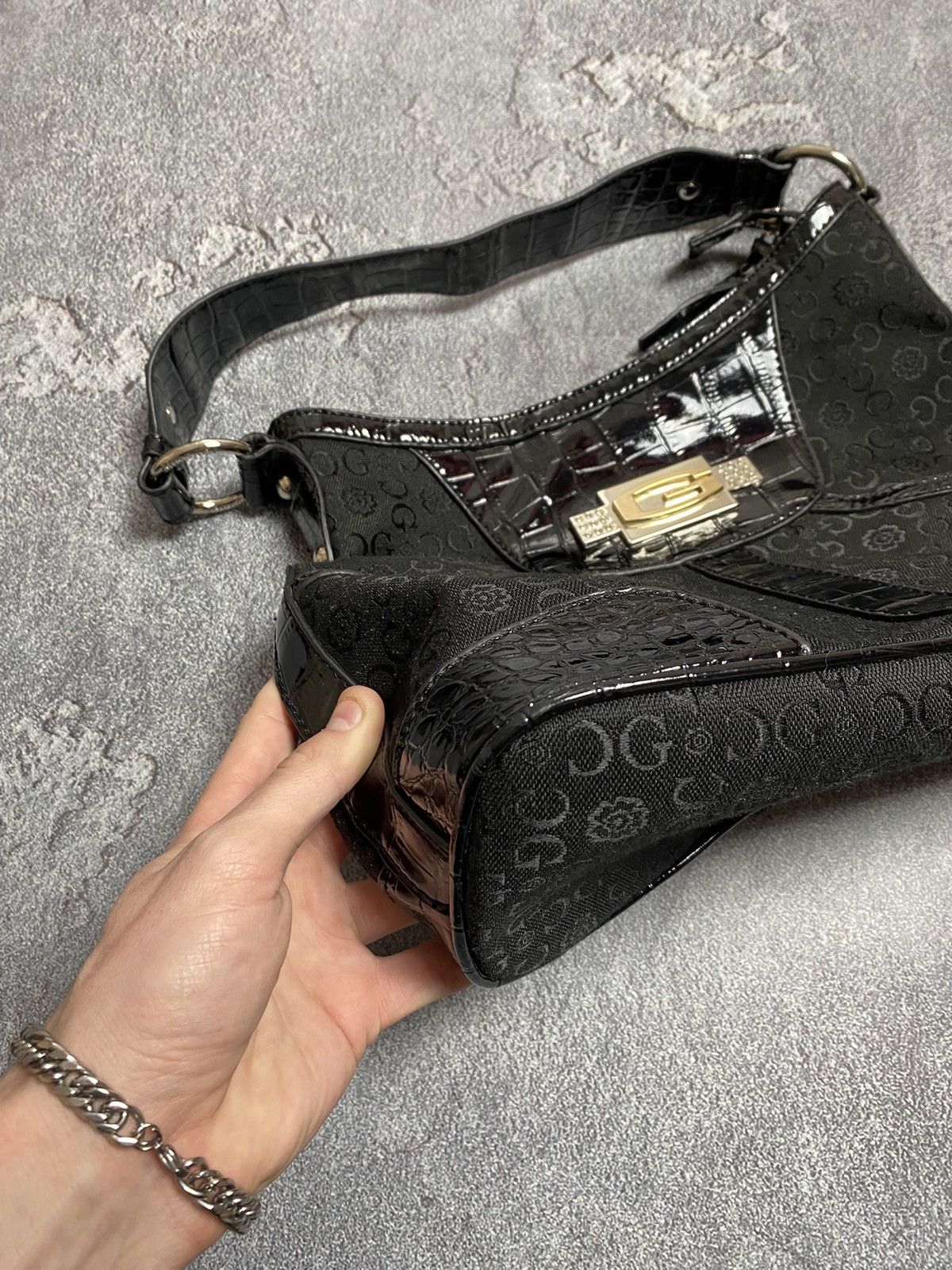 Guess Gussaci shoulder bag vintage Size ONE SIZE - 5 Thumbnail