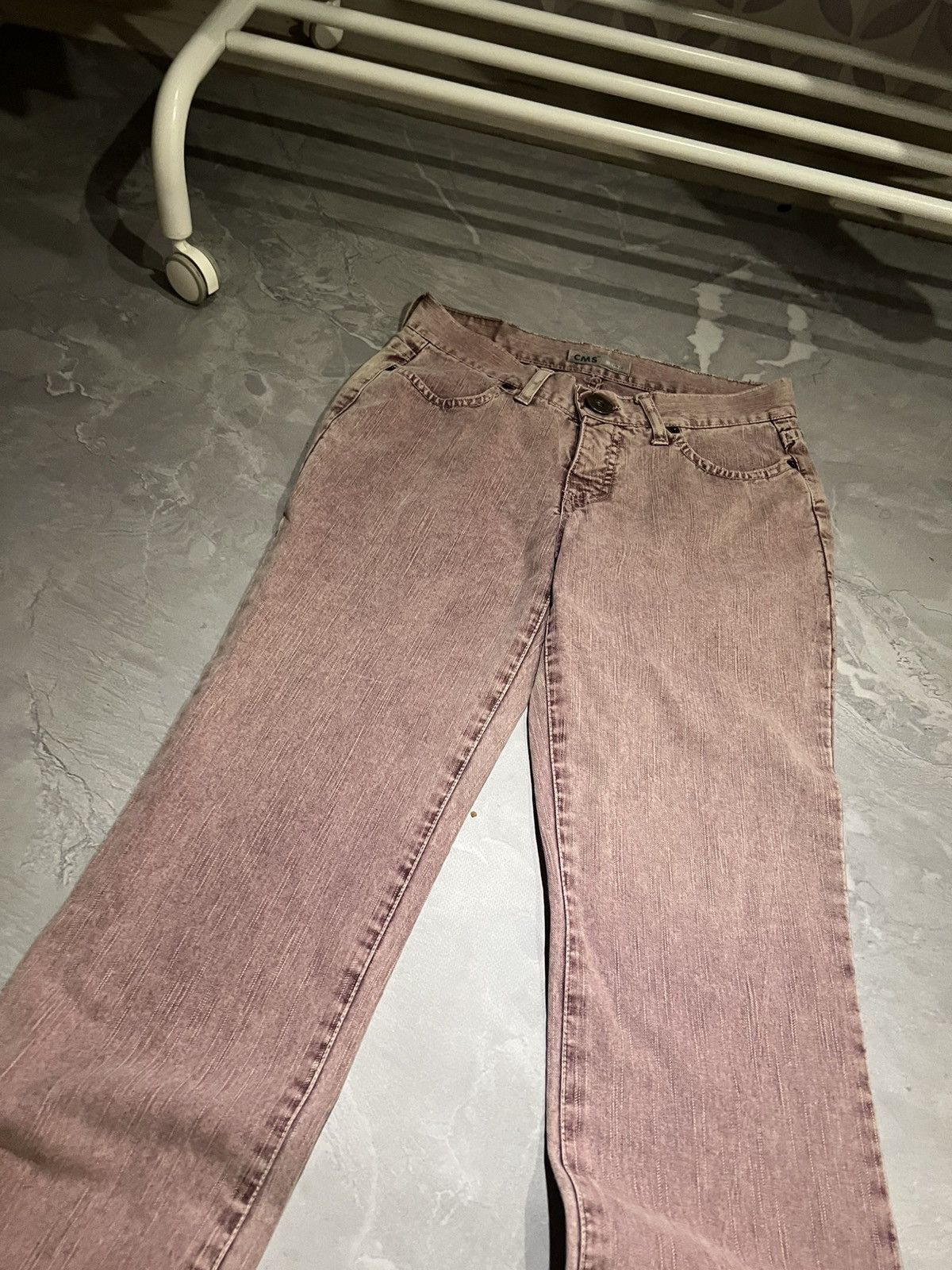 Japanese Brand Japanese Street Style / Pink Y2K Flared / Balenciaga Style Size US 30 / EU 46 - 4 Thumbnail
