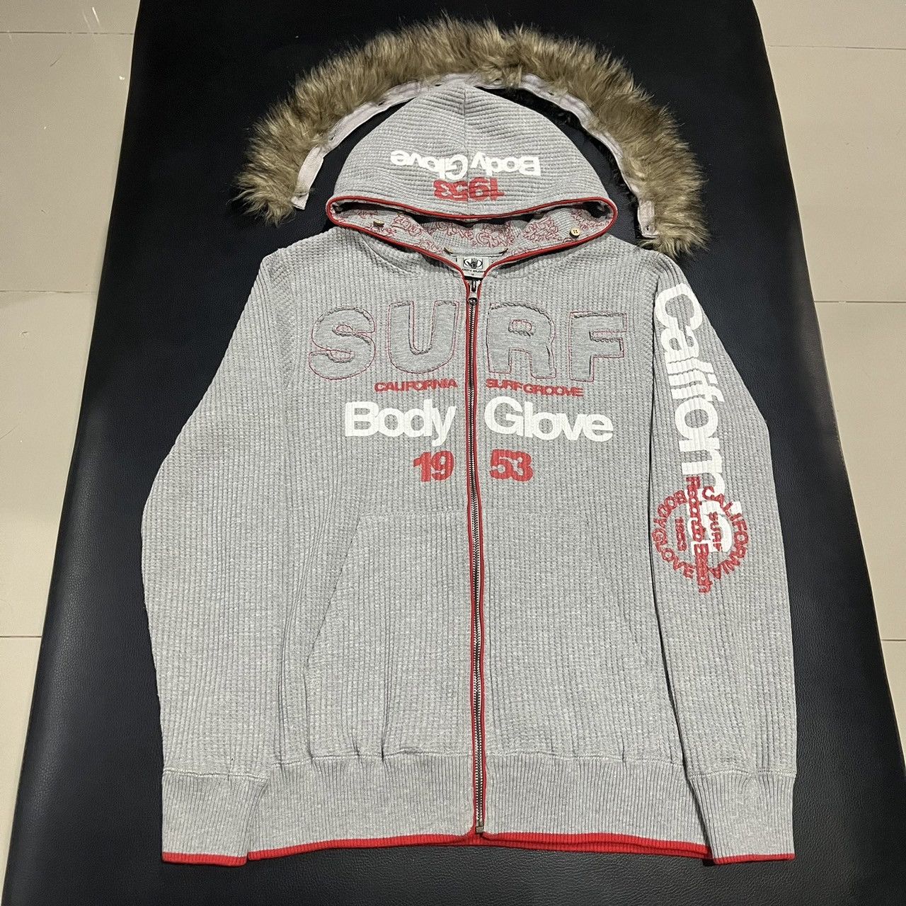 Body Glove Body Glove Thermal Fur Hoodie If6Was9 LGB Avant garde Style Size US M / EU 48-50 / 2 - 12 Thumbnail