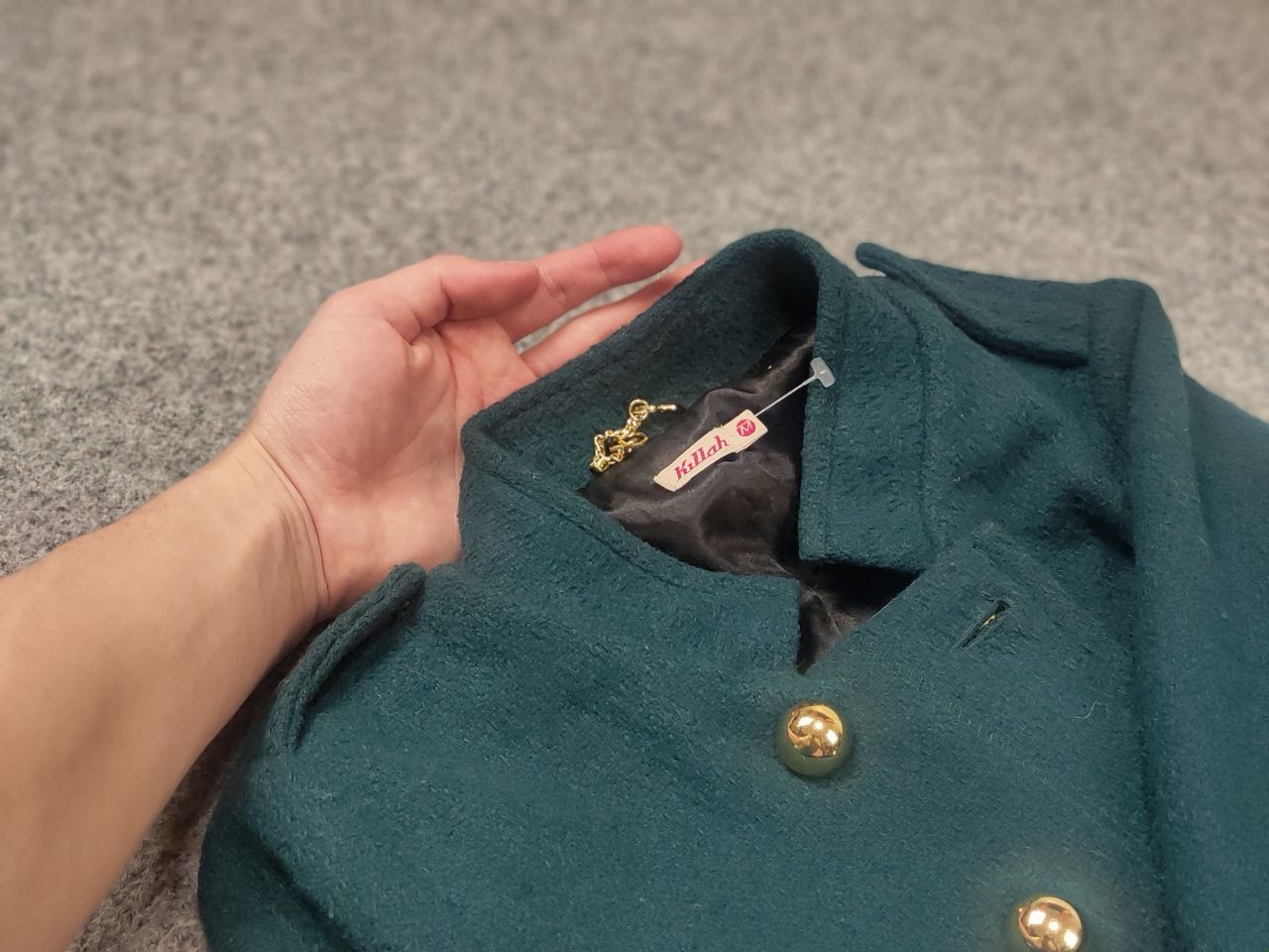 Miss Sixty Killah By Miss Sixty Napoleon Kennedy military coat Jacket Size M / US 6-8 / IT 42-44 - 20 Thumbnail