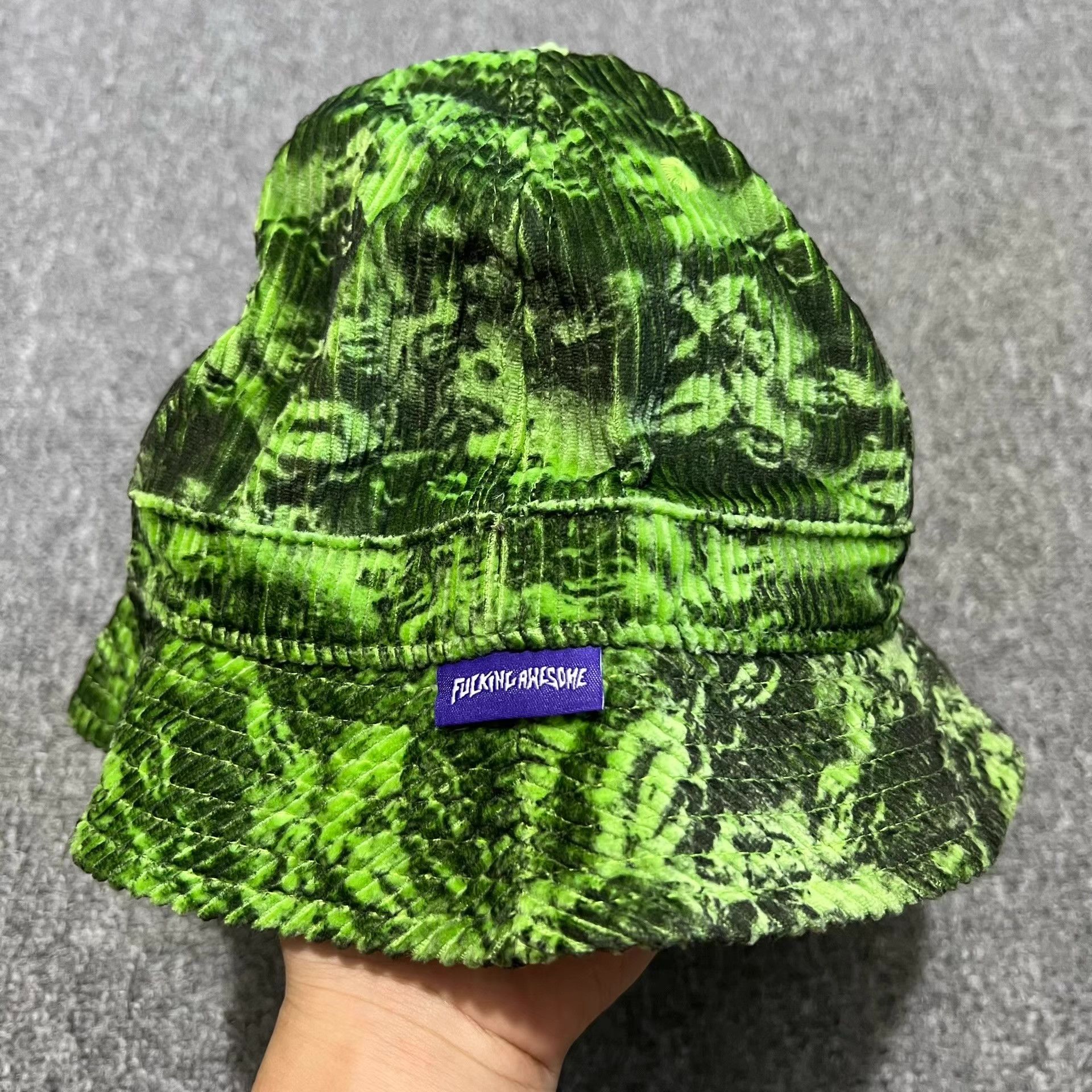 Fucking Awesome Fucking Awesome Corduroy Bucket Hat Q7 Size ONE SIZE - 3 Thumbnail