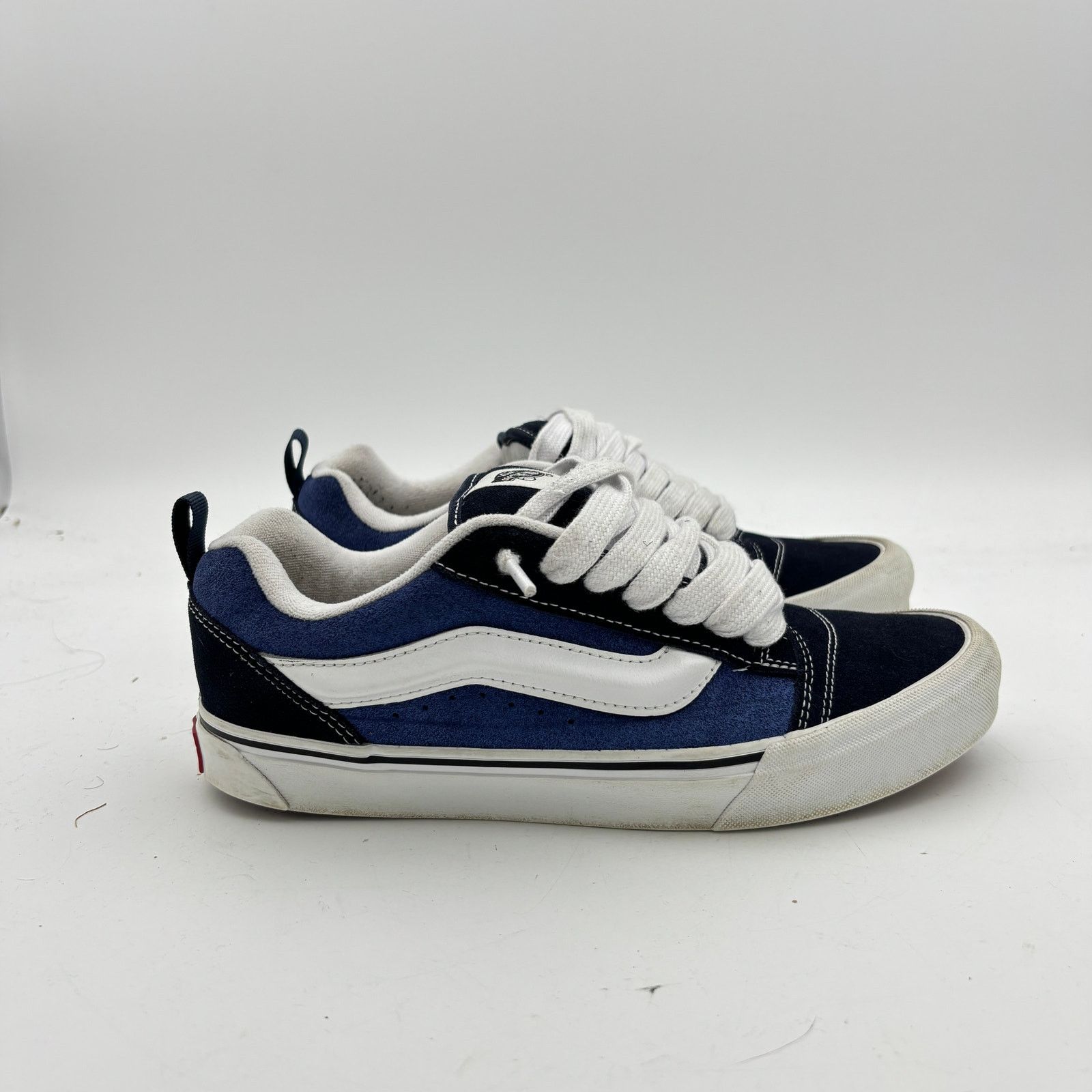Vans Vans Knu Skool Blue Suede Chunky Skate Sneakers Shoes Mens 8 Size US 8 / EU 41 - 3 Thumbnail