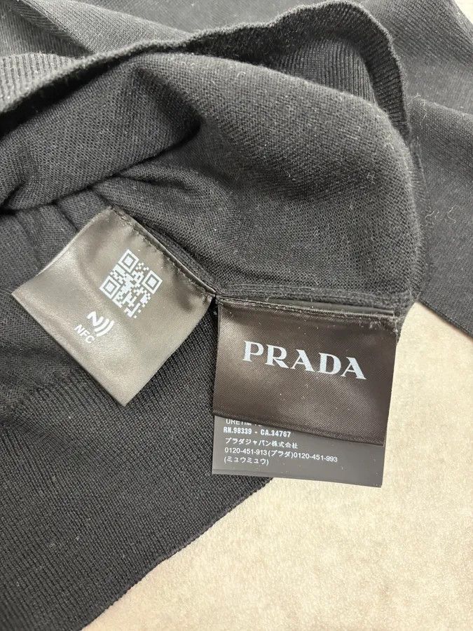 Prada SS2021 Prada Black Wool Turtleneck Sweater Size US M / EU 48-50 / 2 - 9 Thumbnail
